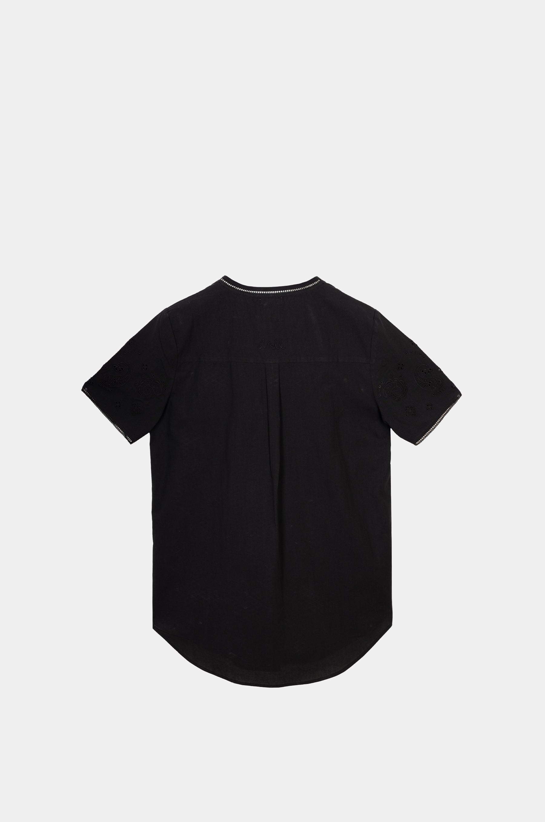 Vestido corto negro