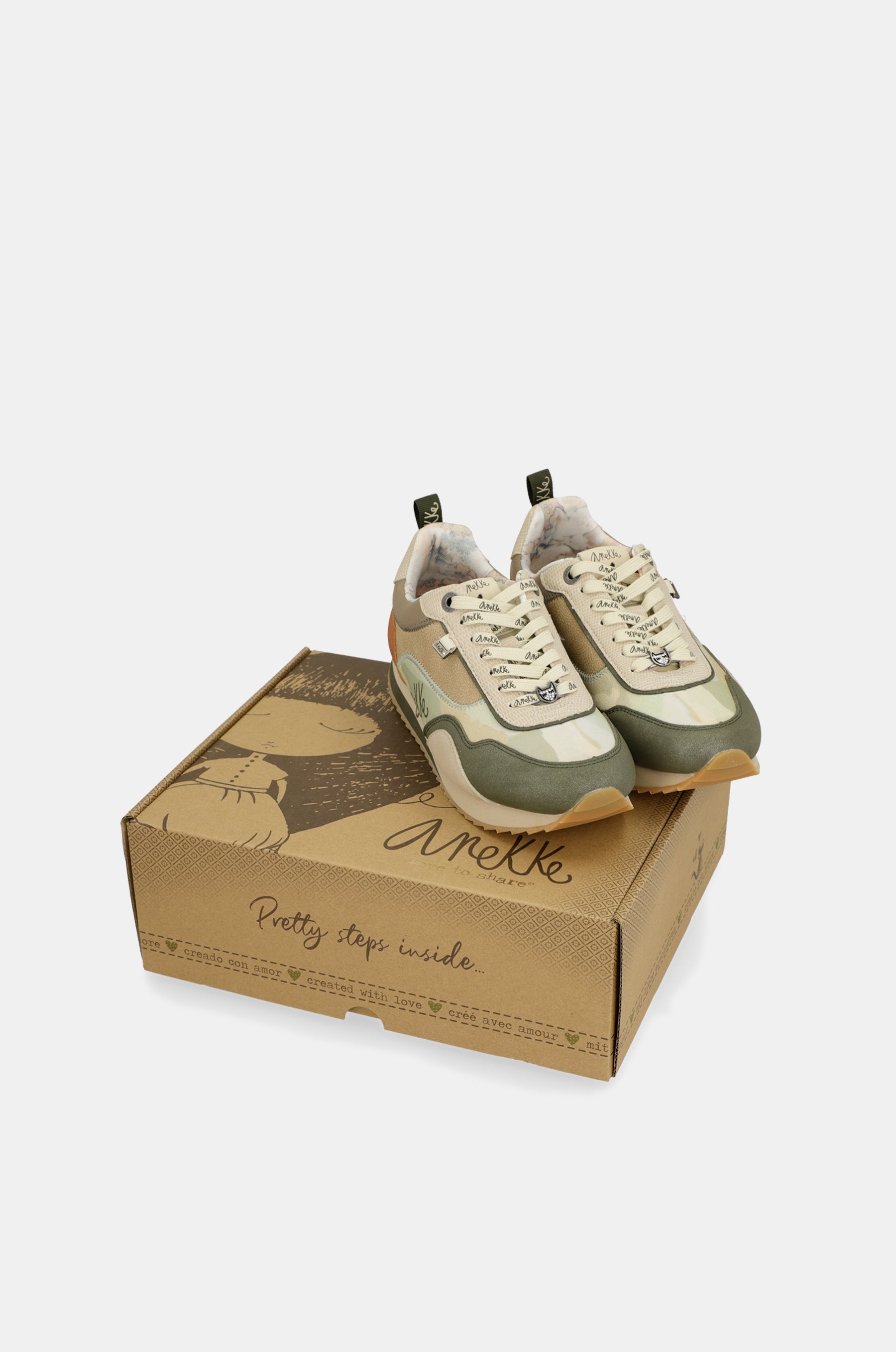 Deportivos multicolor