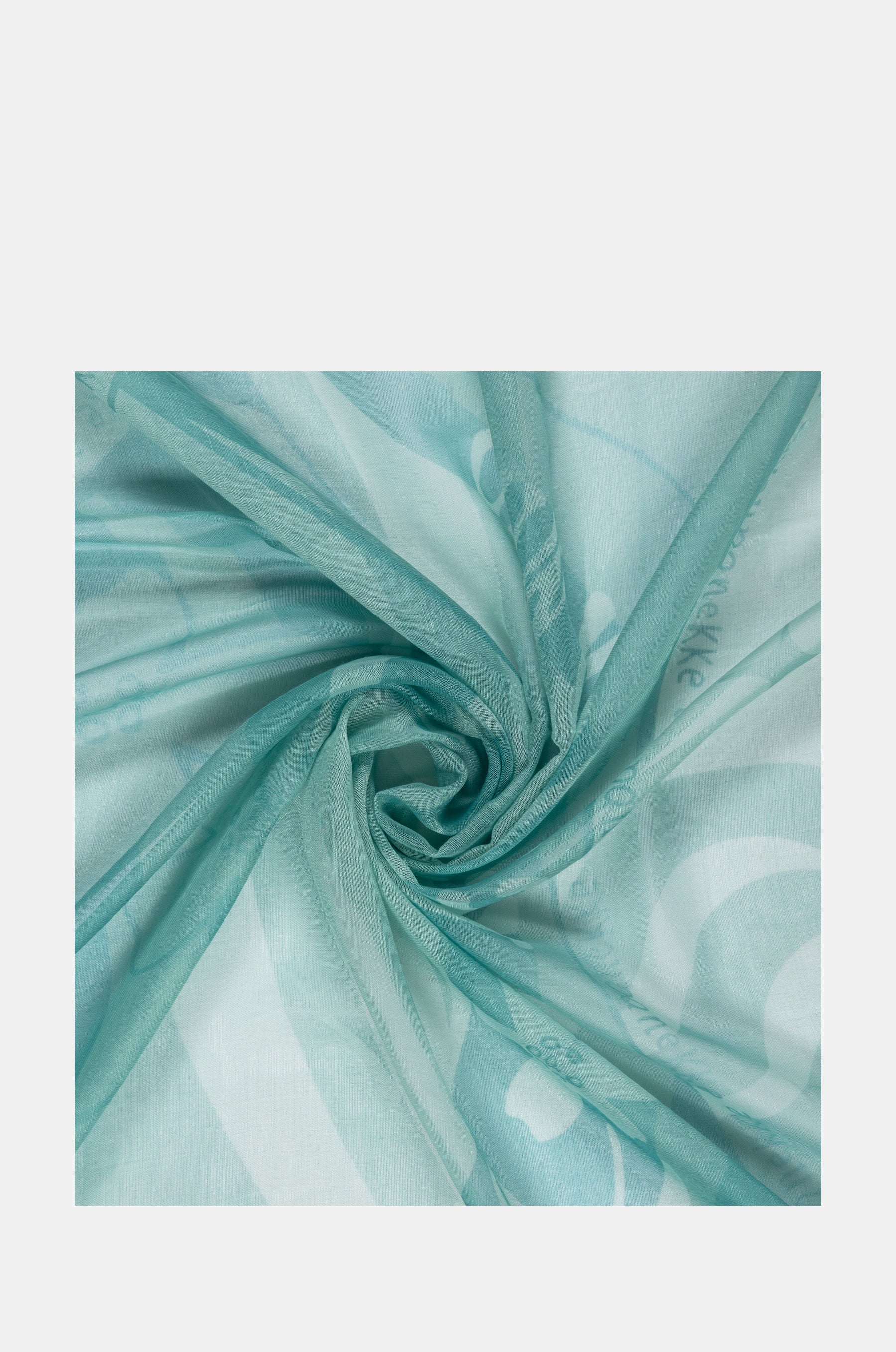 Pañuelo verde Peace & Love