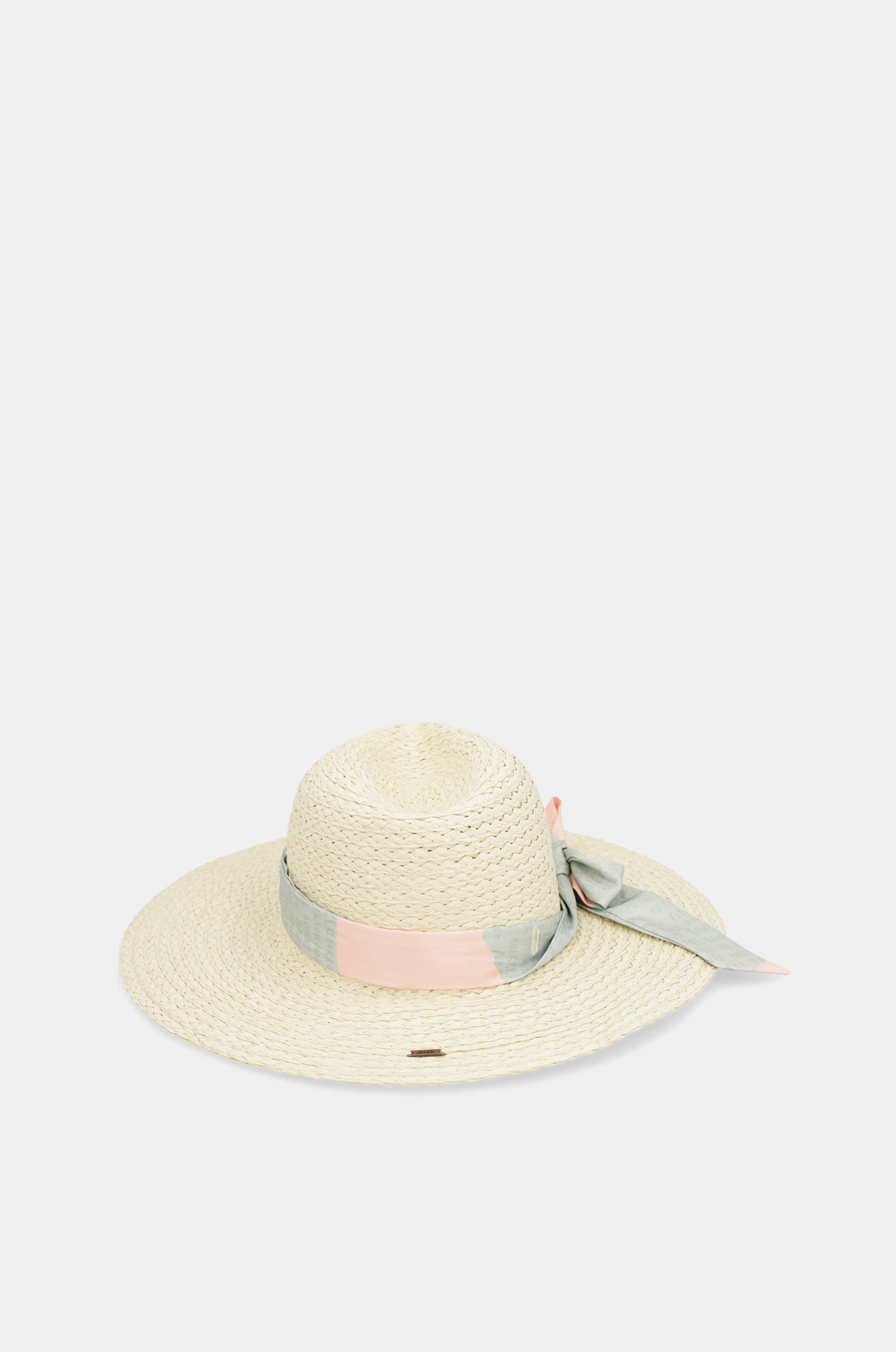 Sombrero rafia crudo