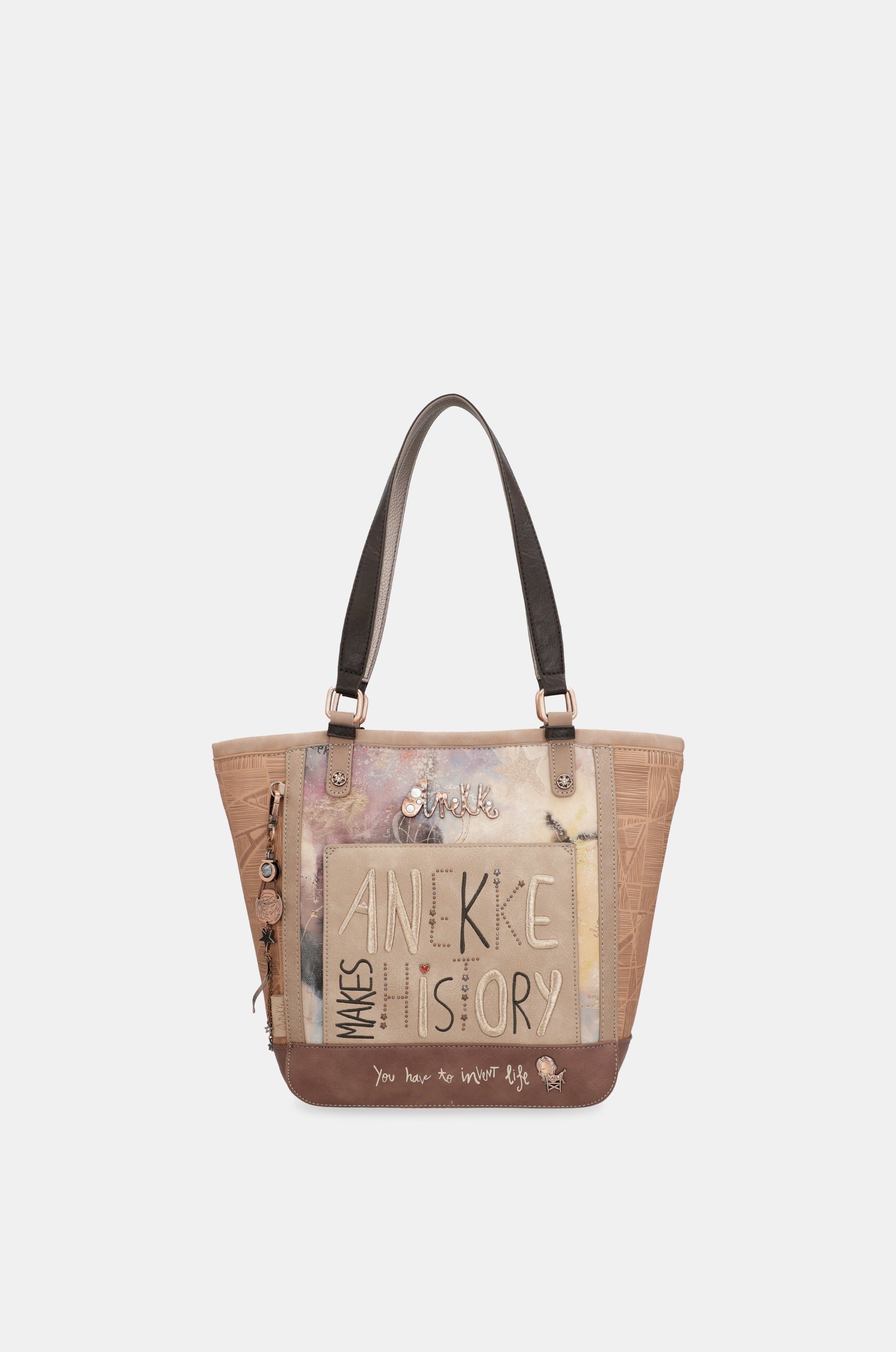 Bolso de hombro grande Stars