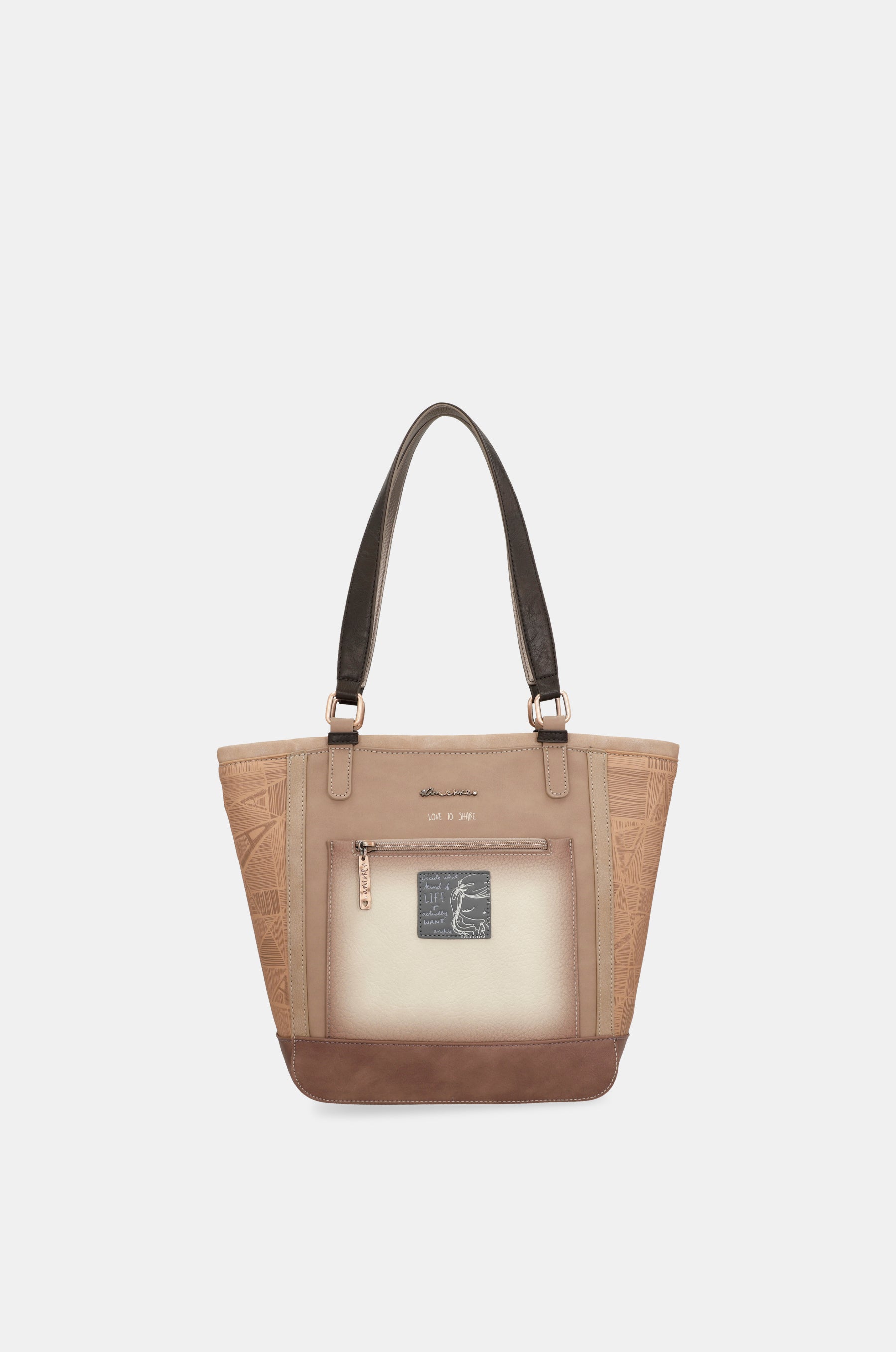 Bolso de hombro grande Stars