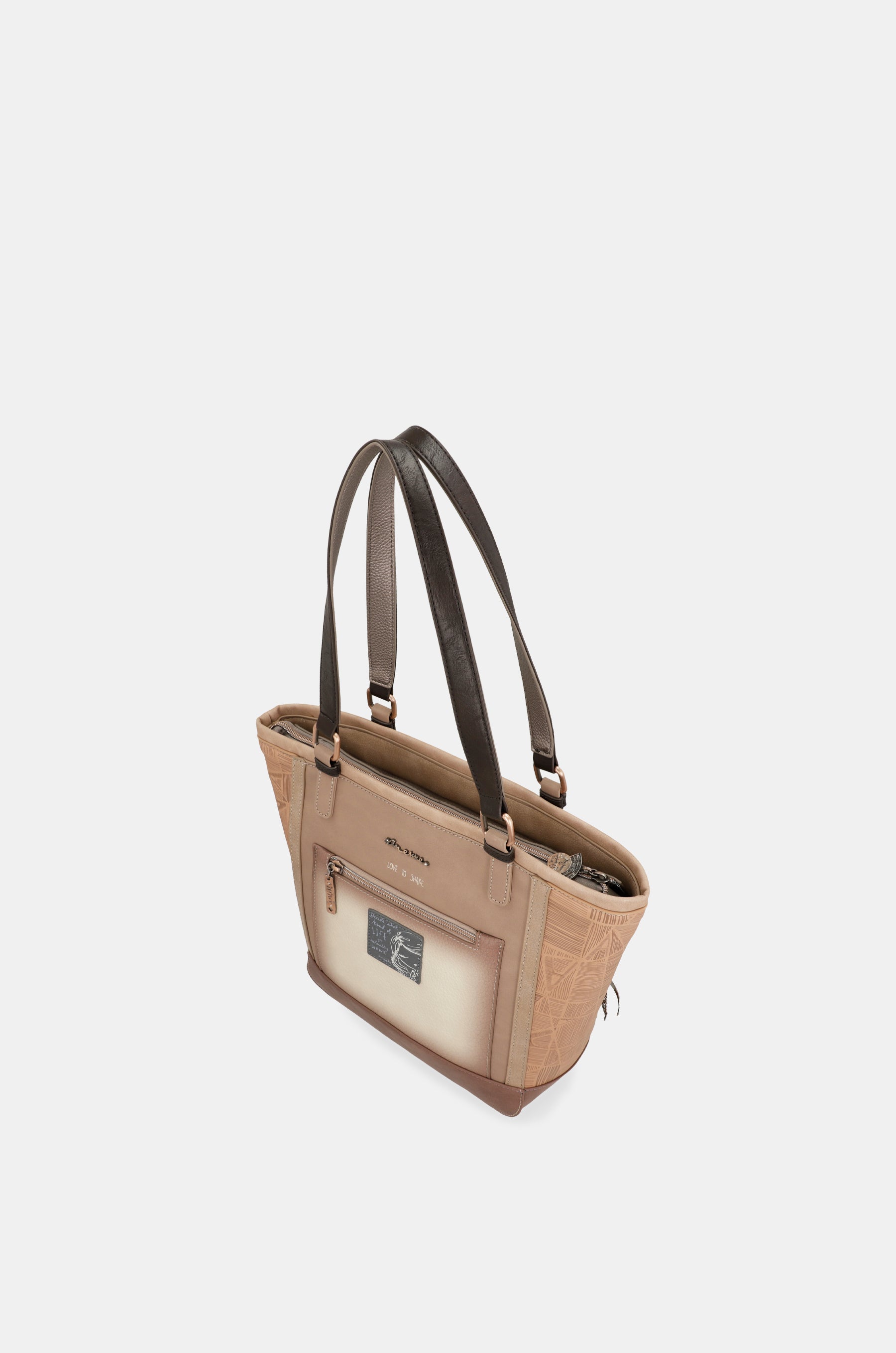 Bolso de hombro grande Stars