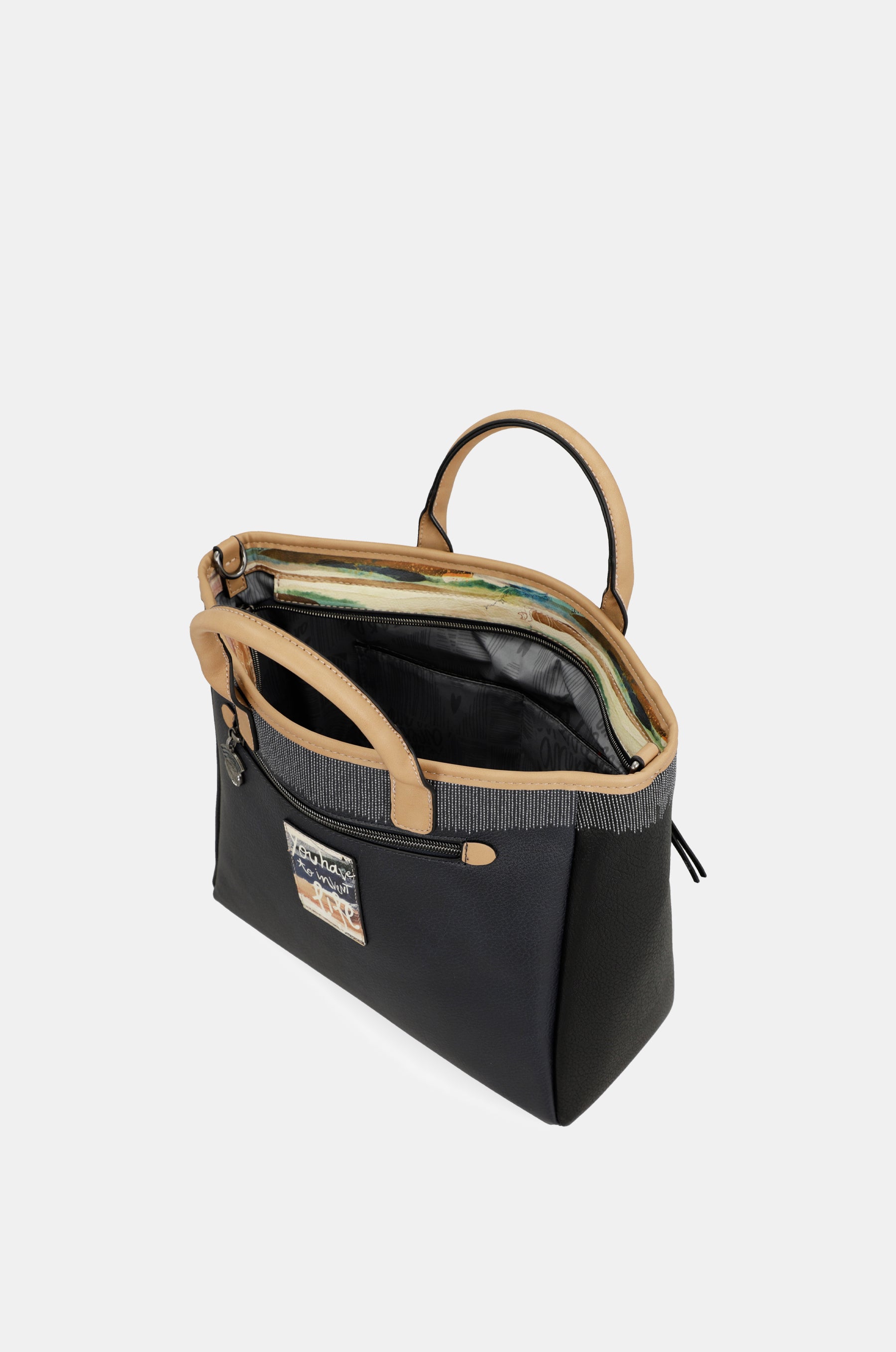 Tote azul marino Studio