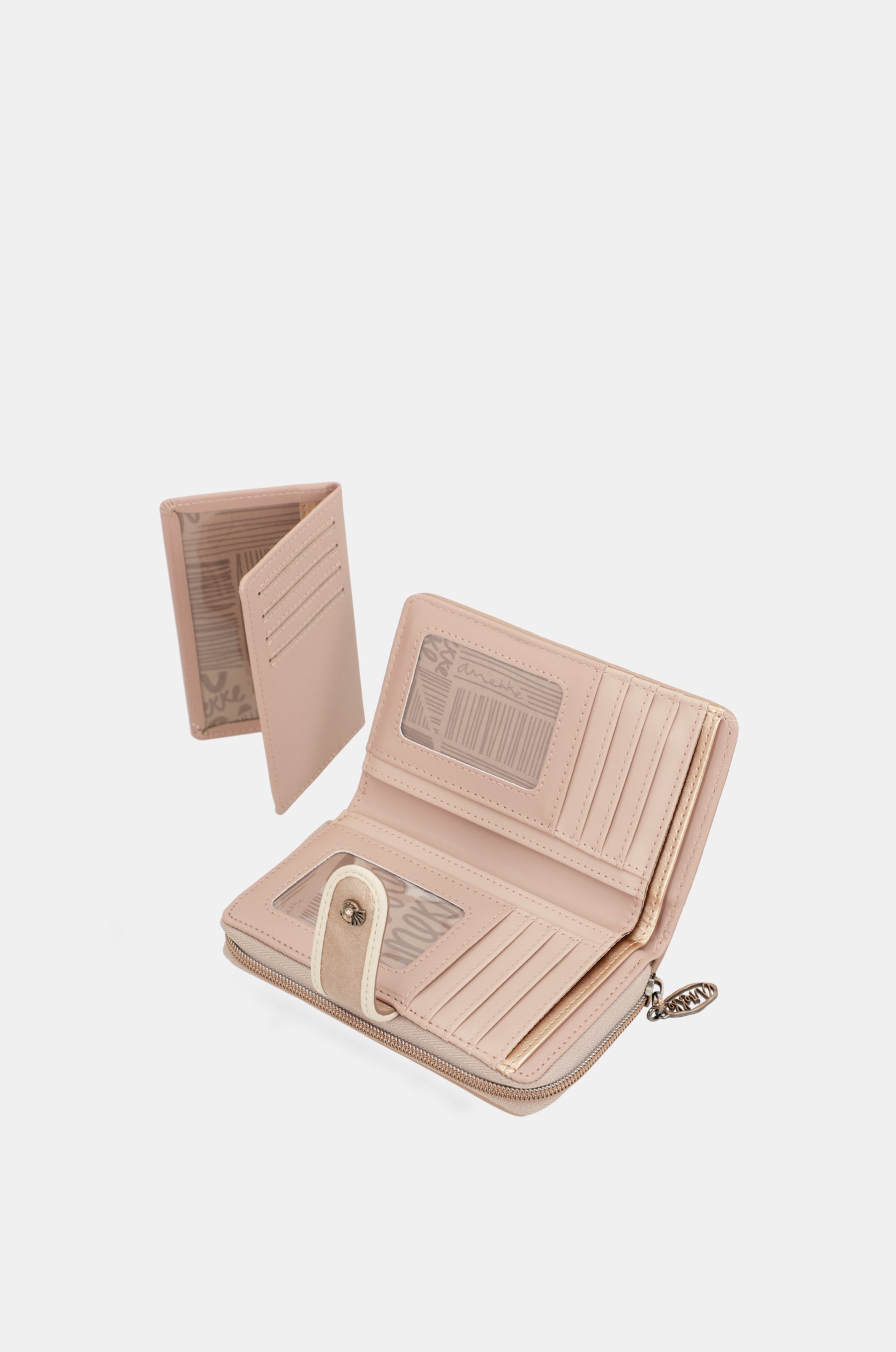 Billetero RFID mediano Nude Studio