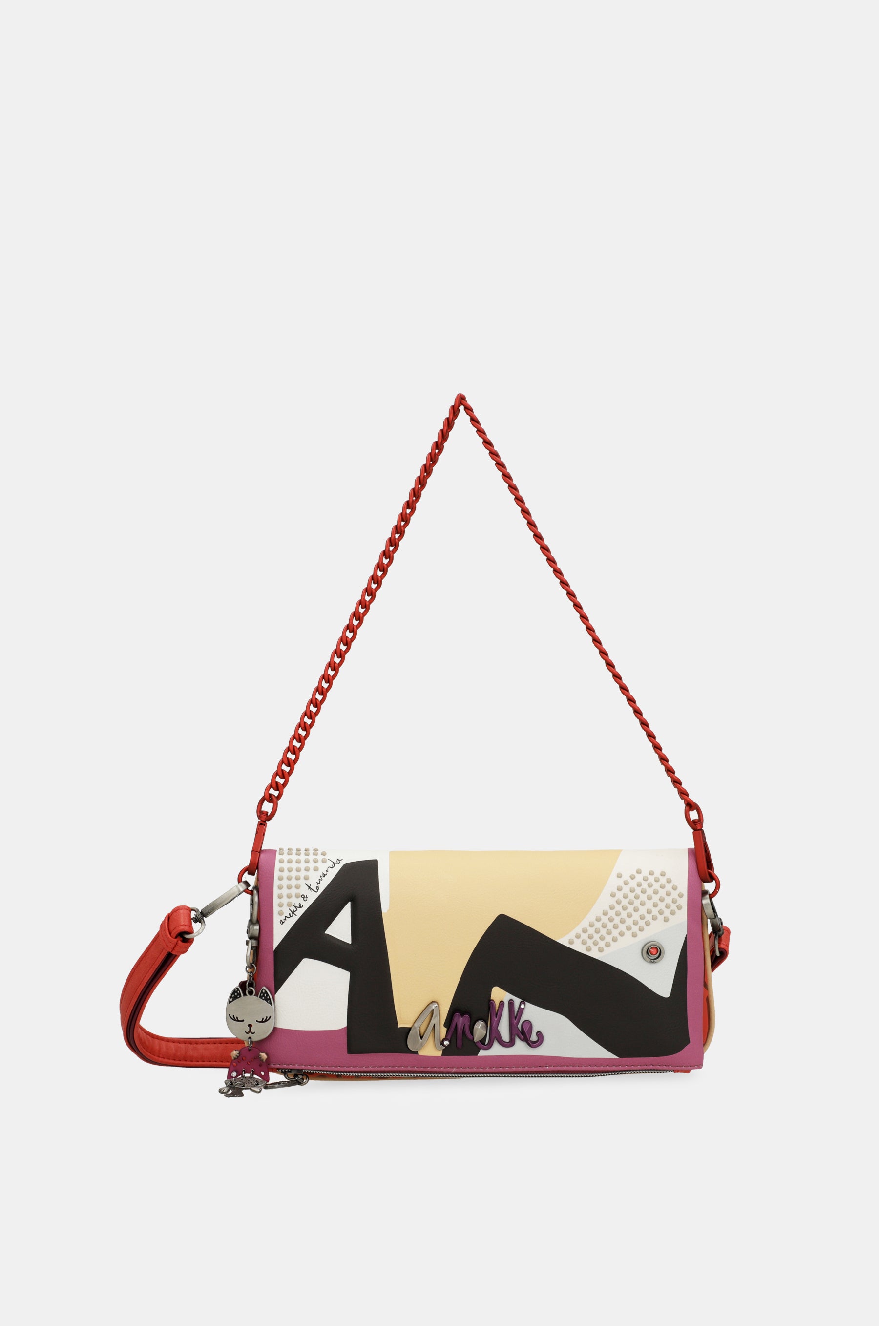 Bandolera con asa metálica Fashion