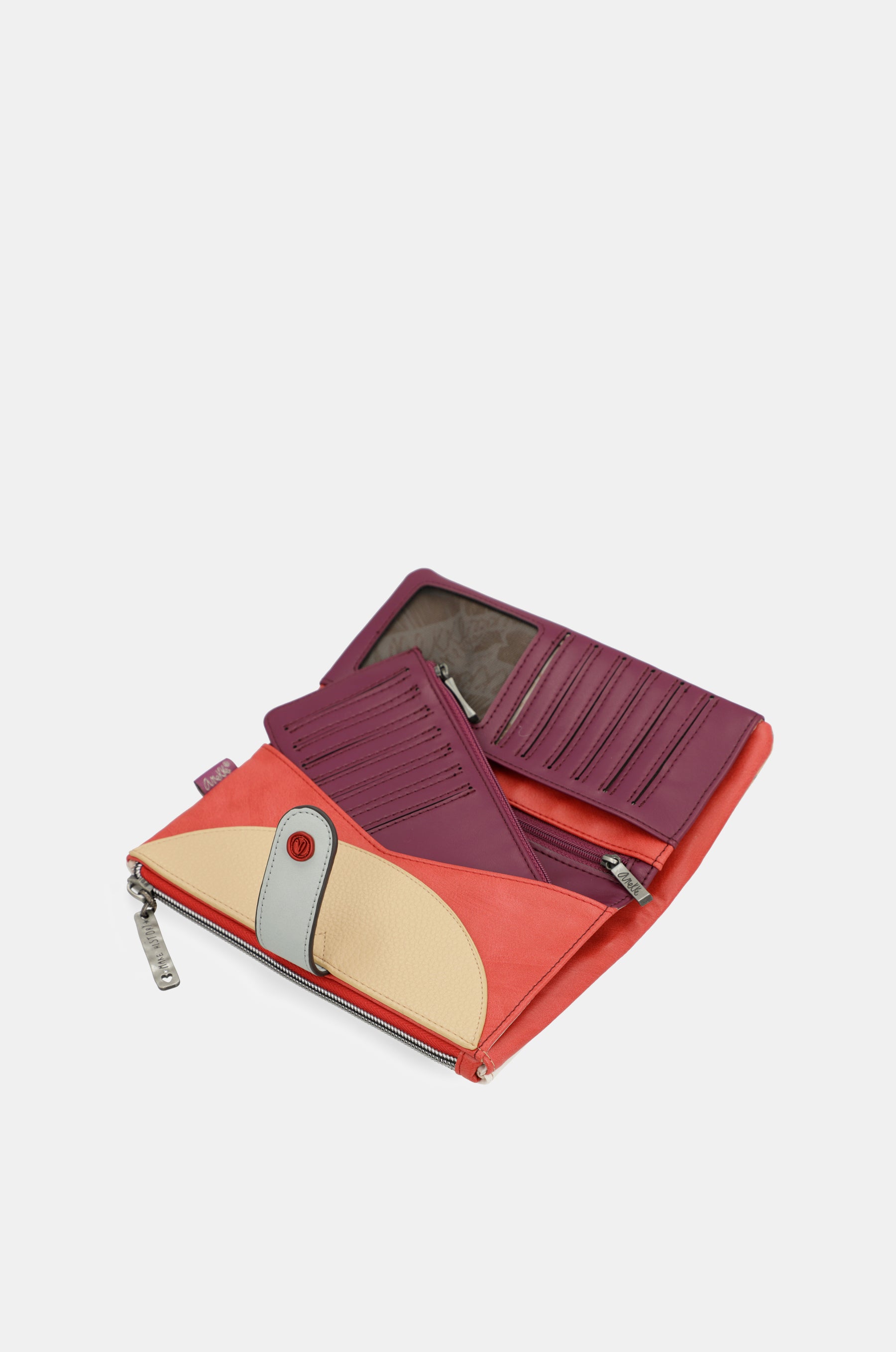 Billetero RFID grande flexible Fashion