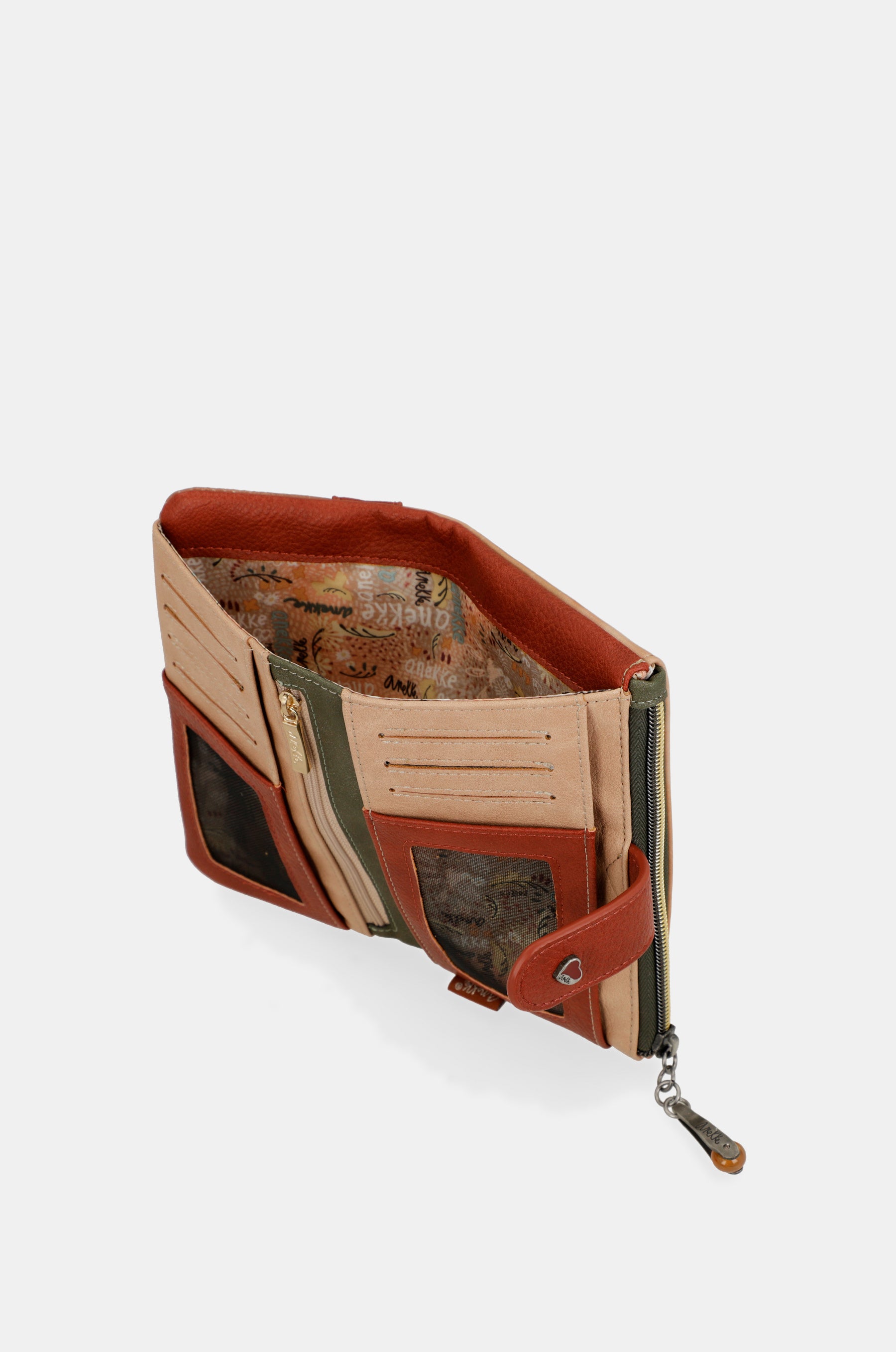 Billetero RFID flexible Peace & Love Camel