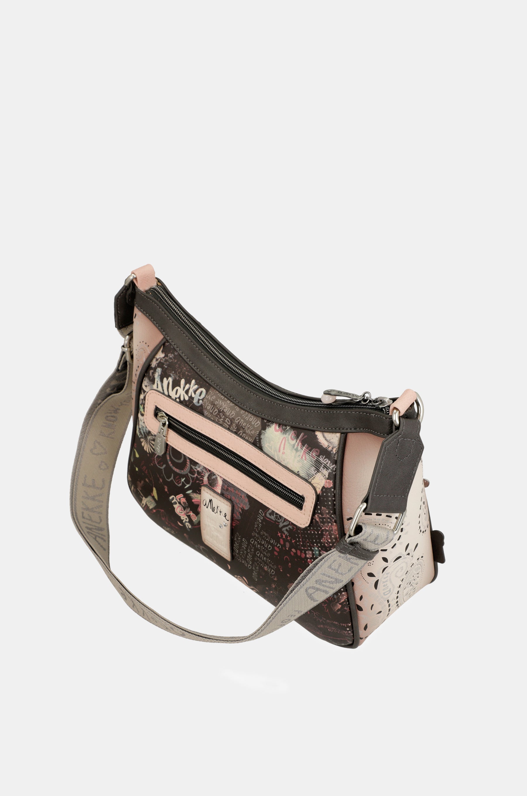 Bandolera Peace & Love rosa