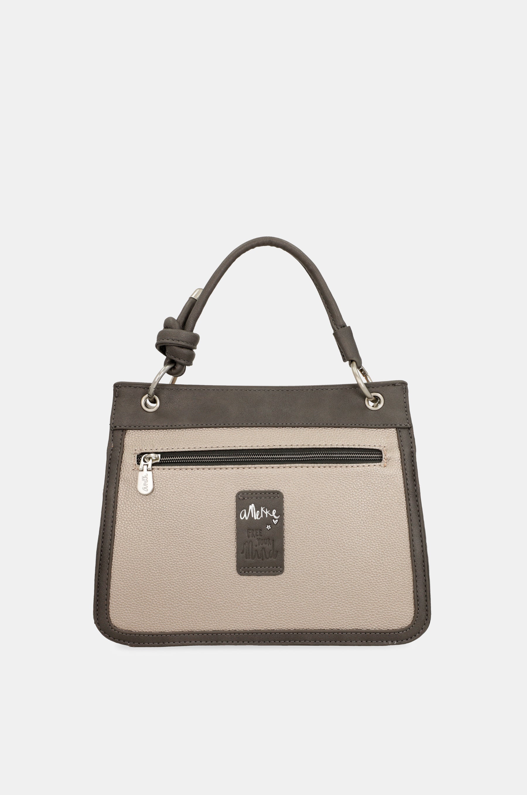 Bolso de solapa Peace & Love rosa