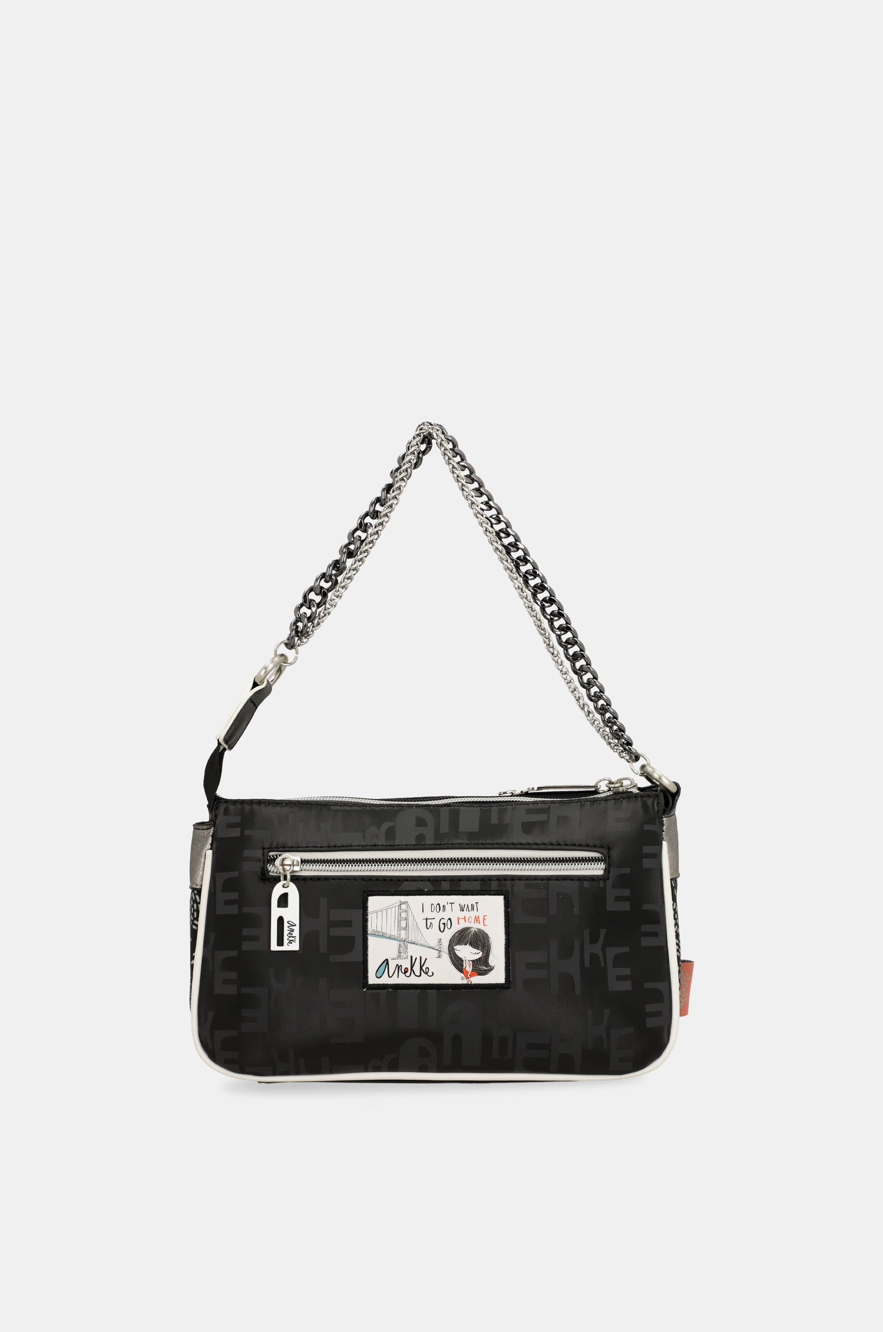Bolso con asa metálica Nature Sixties