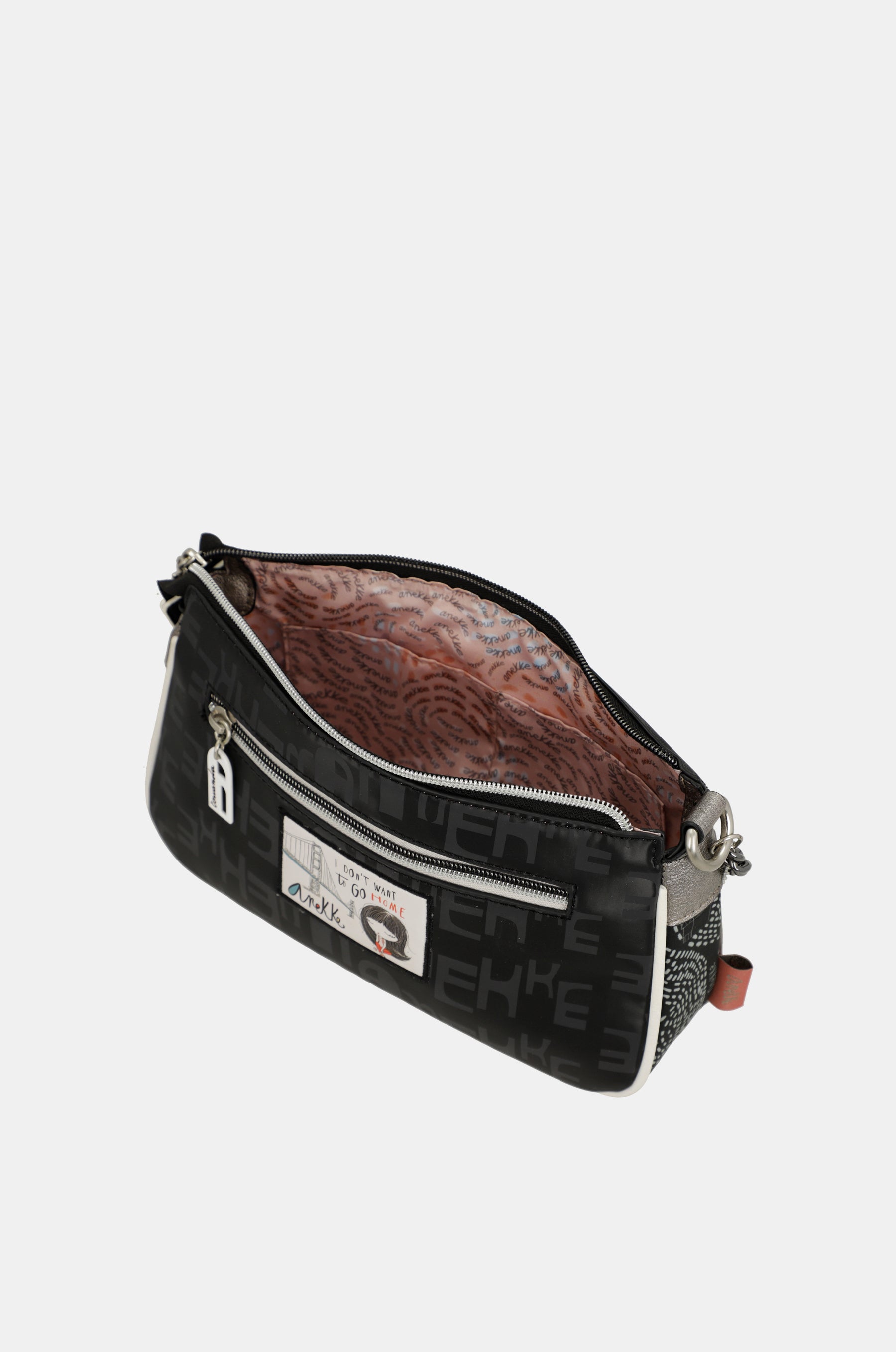 Bolso con asa metálica Nature Sixties