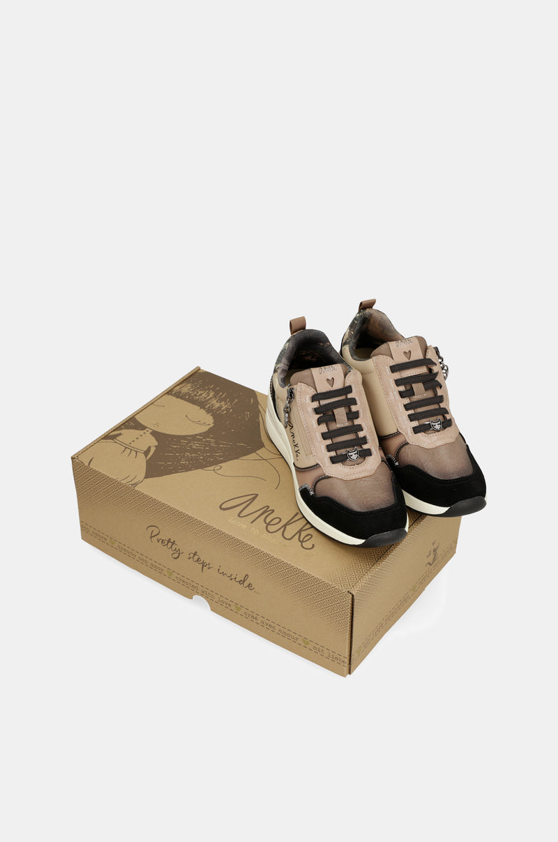 Deportivos multicolor con cuña Dreams