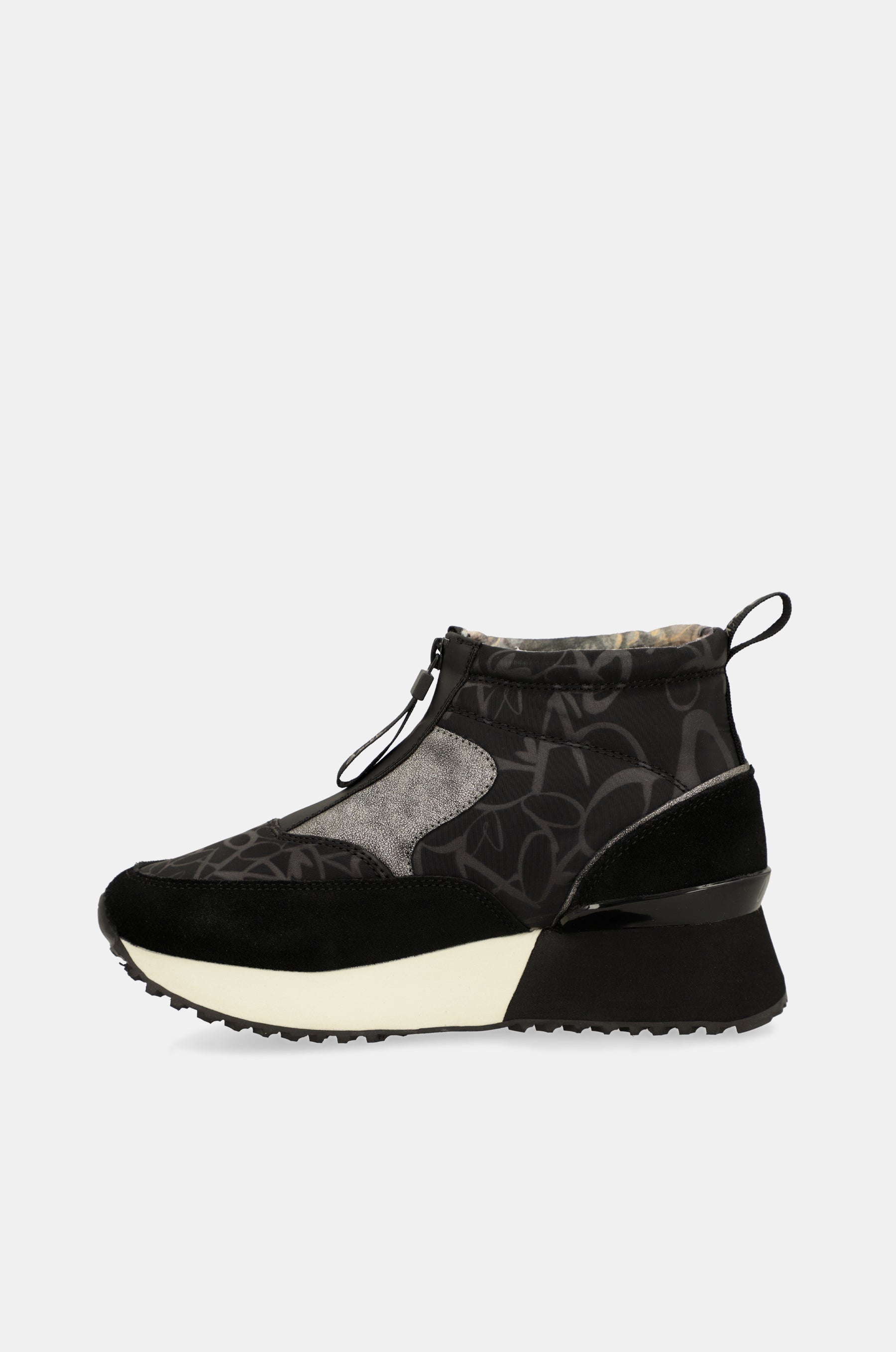 Botín deportivo negro Trendy