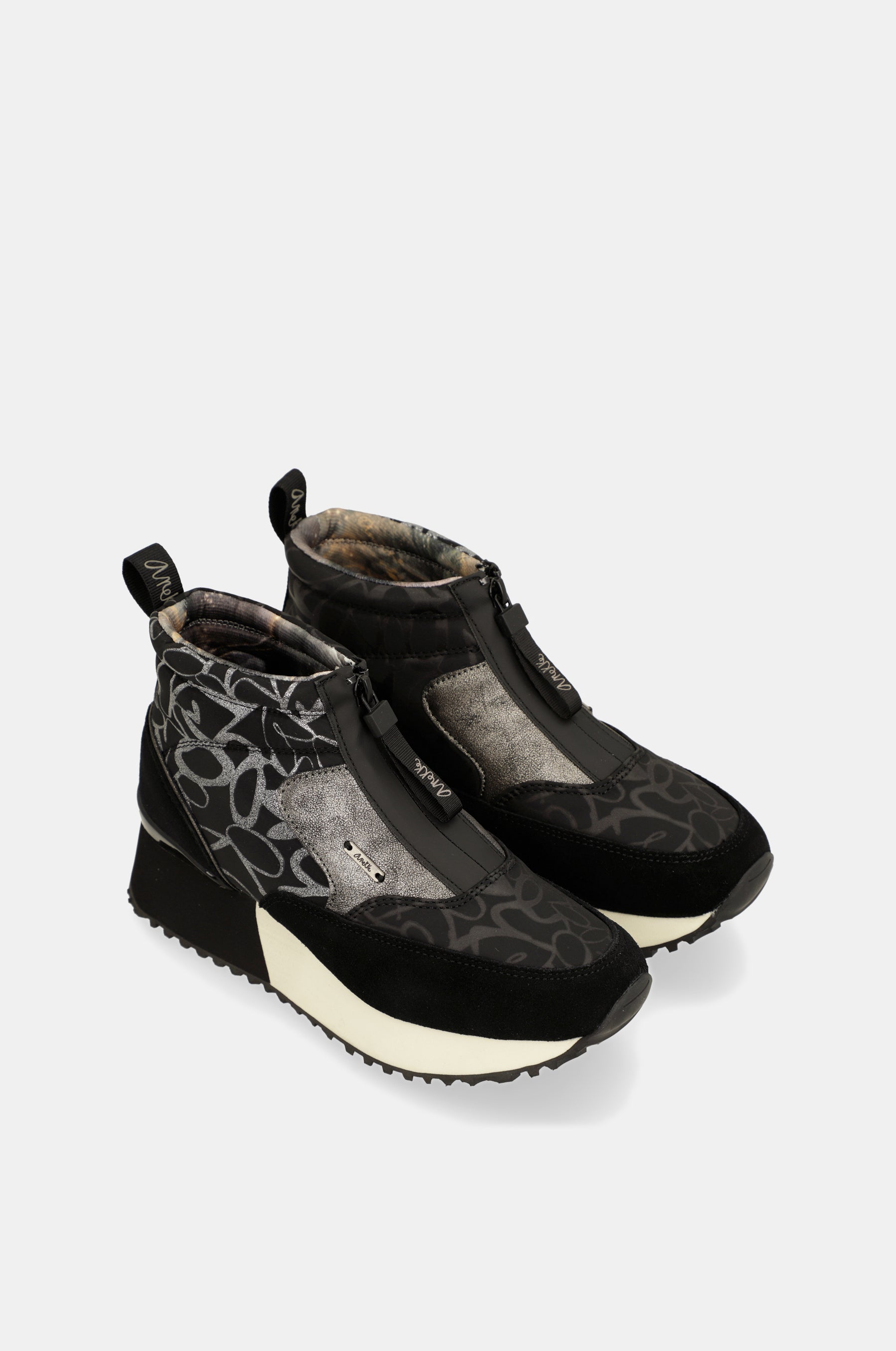 Botín deportivo negro Trendy