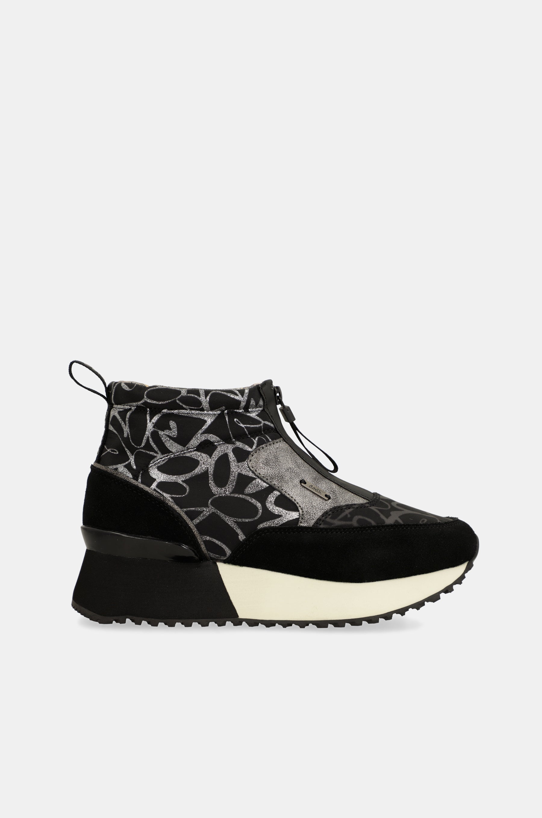 Botín deportivo negro Trendy