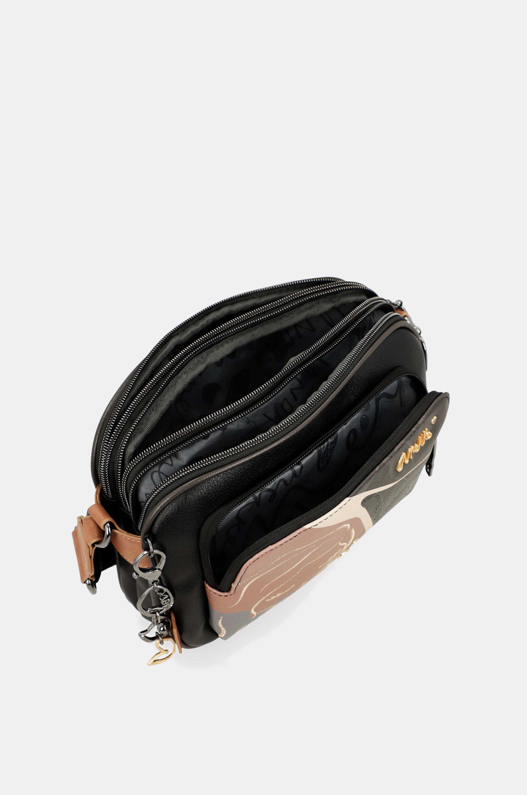 Bandolera 3 compartimentos Heartbeat