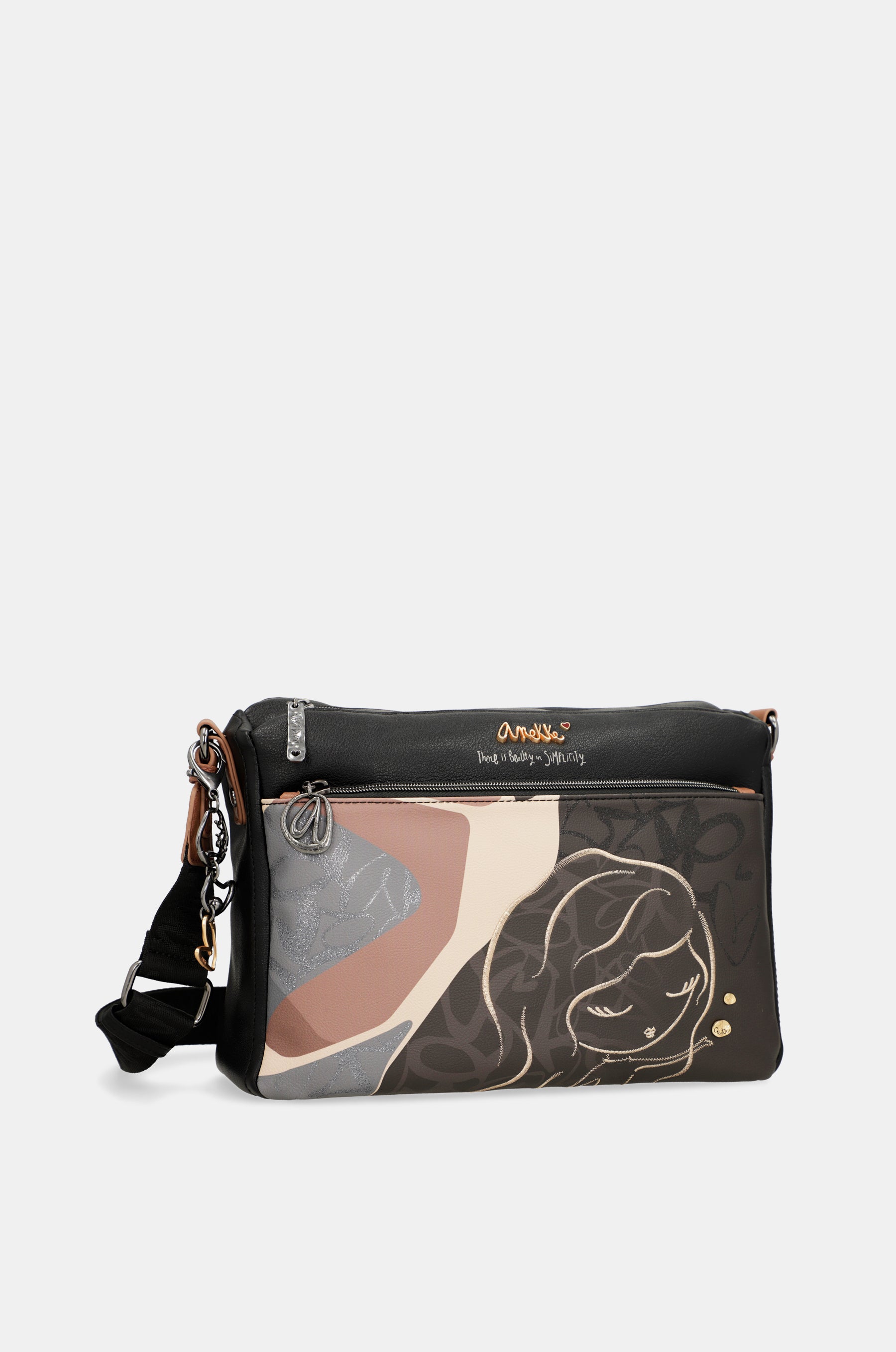 Bandolera mediana Heartbeat