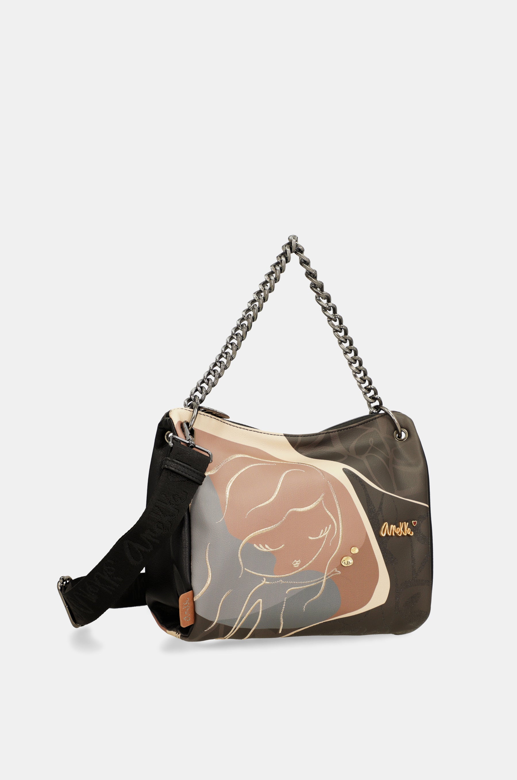 Bandolera asa metálica Heartbeat