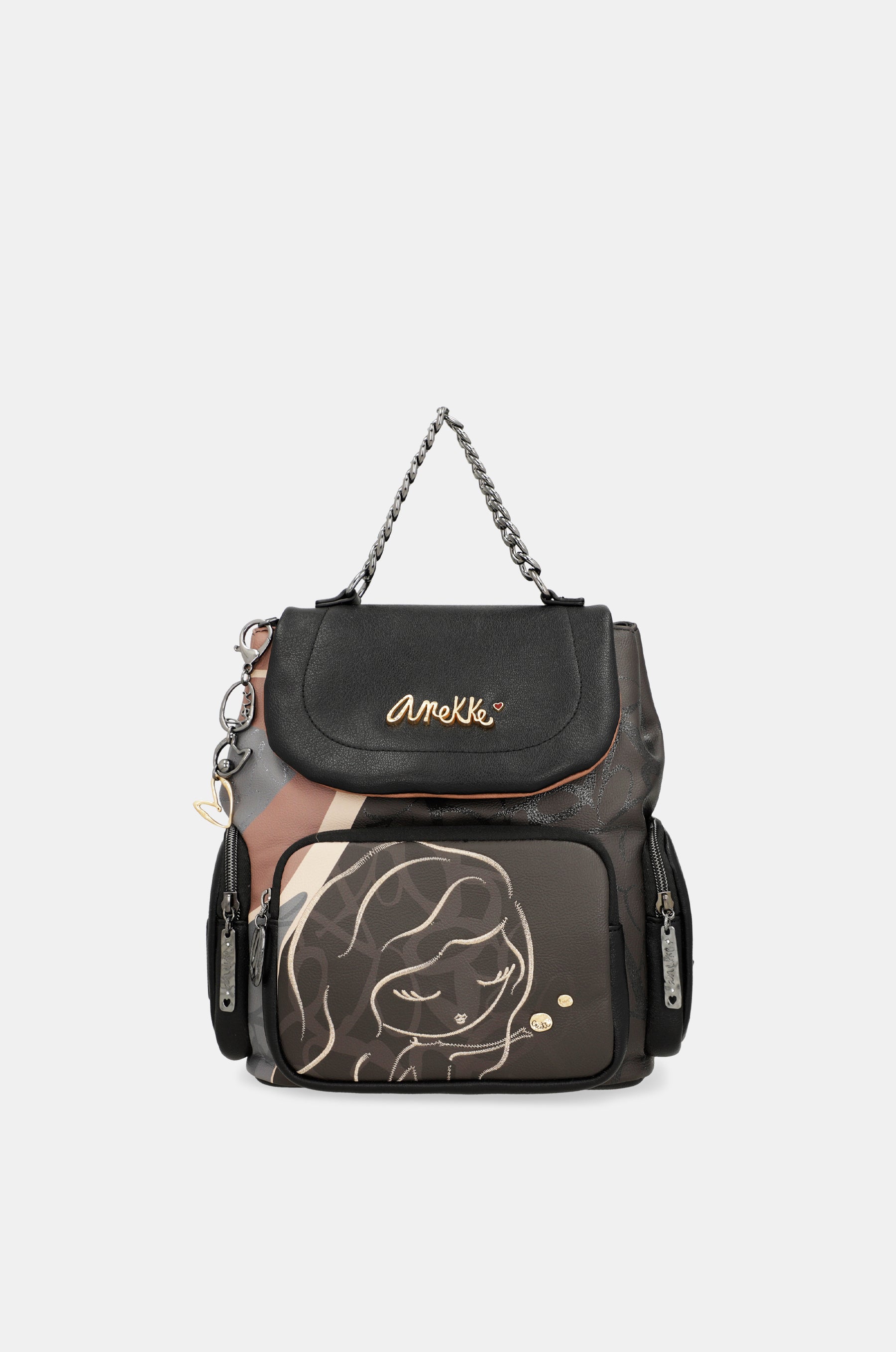 Mochila solapa Heartbeat