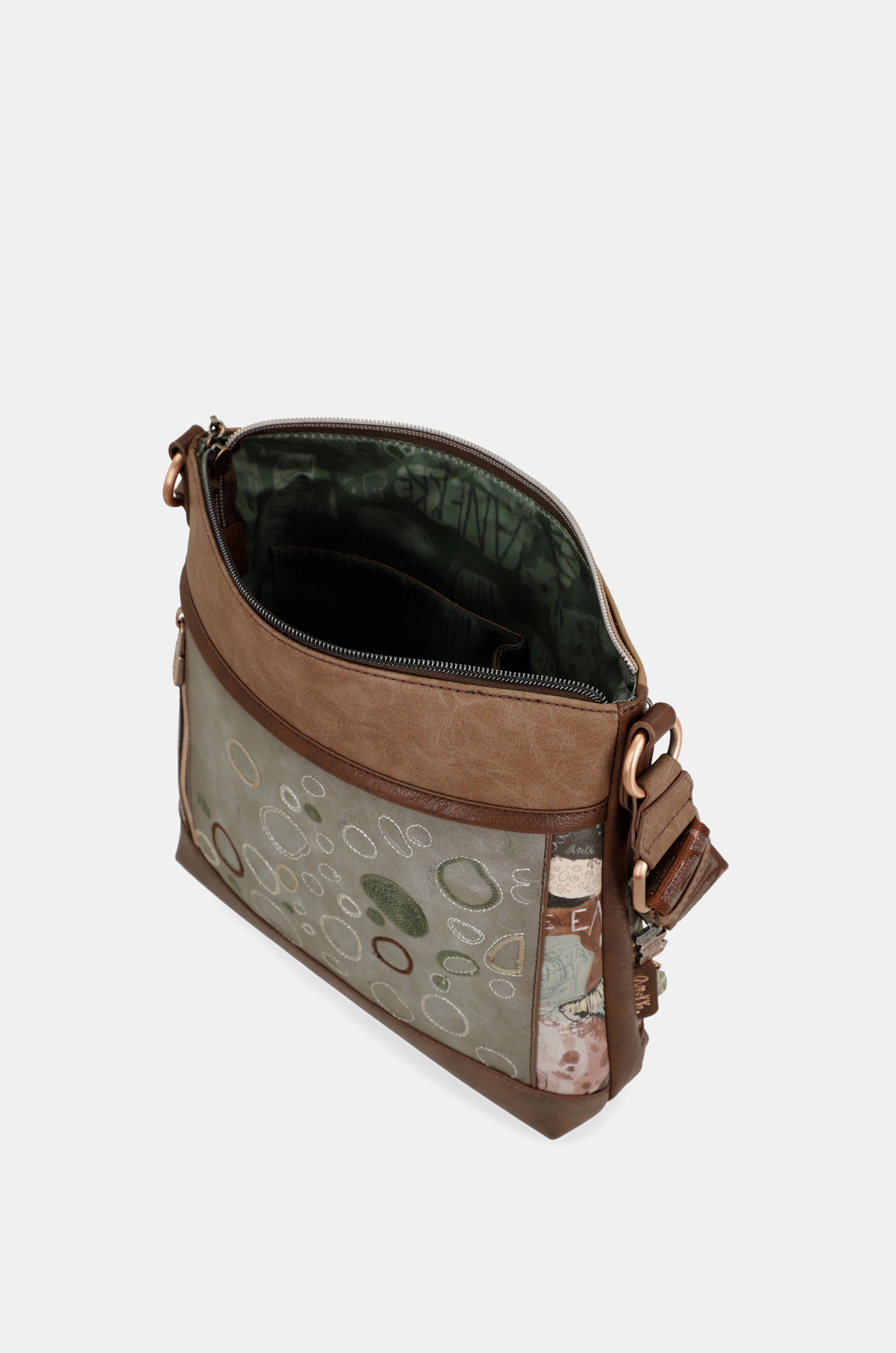 Bandolera mediana 3 compartimentos Core