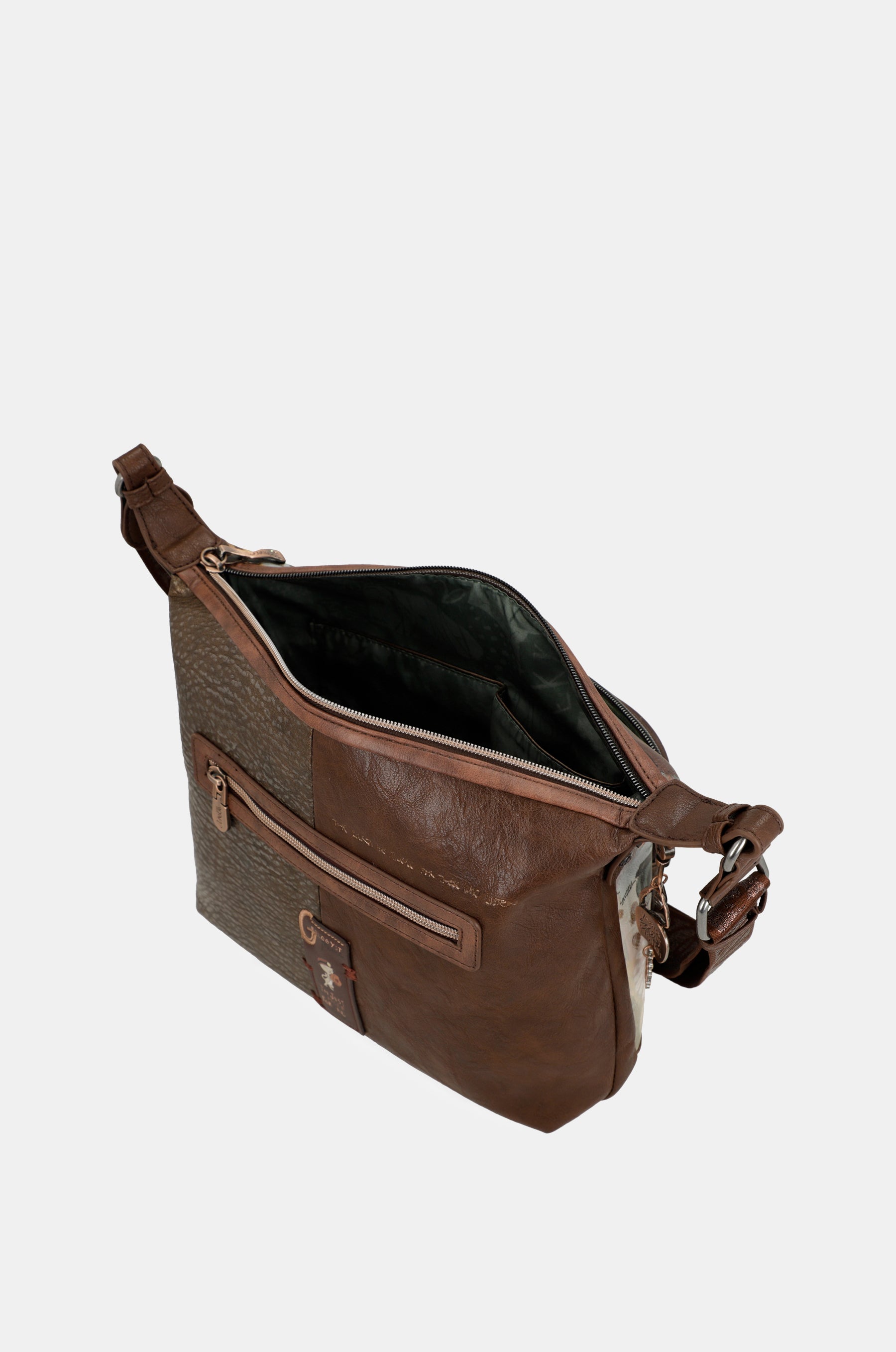 Bandolera grande con bolsillos Outer