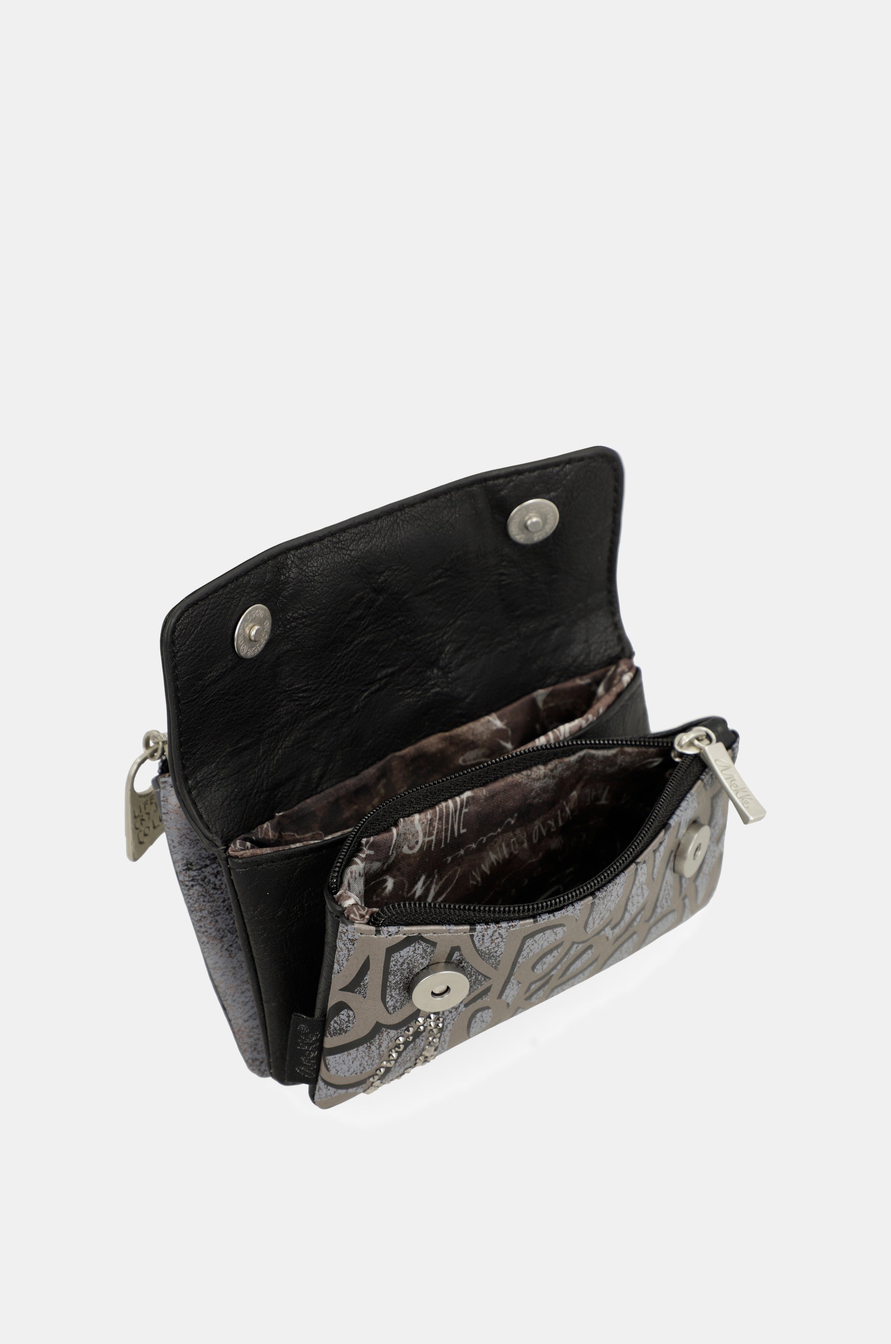 Monedero solapa Crust