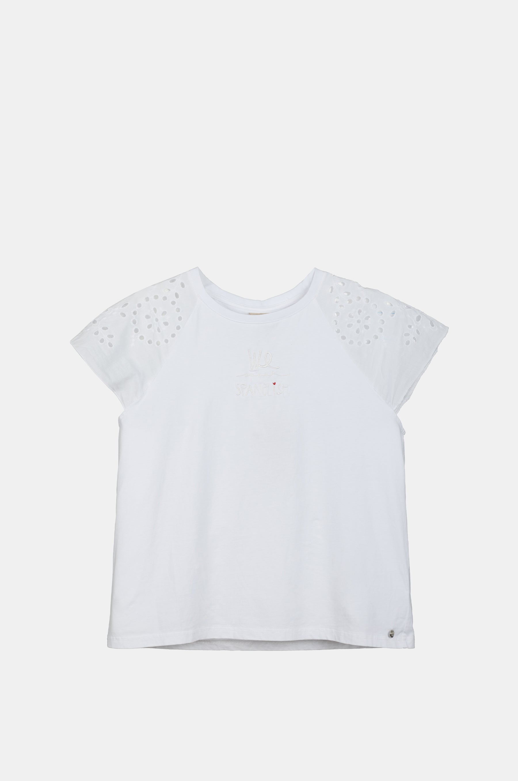 Camiseta manga corta blanca Anekke