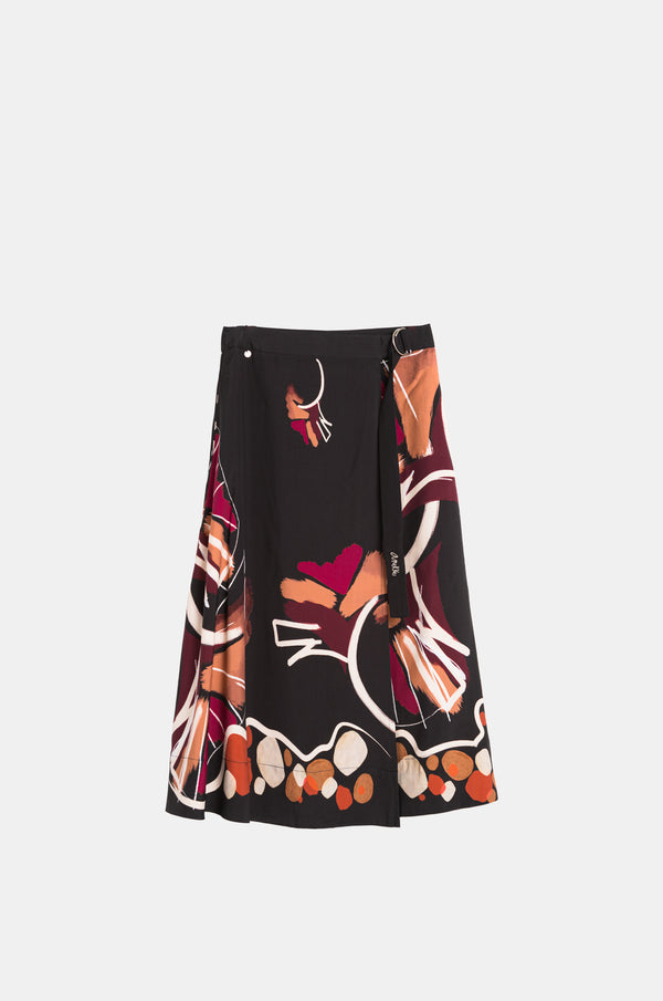 Falda estampada Alma