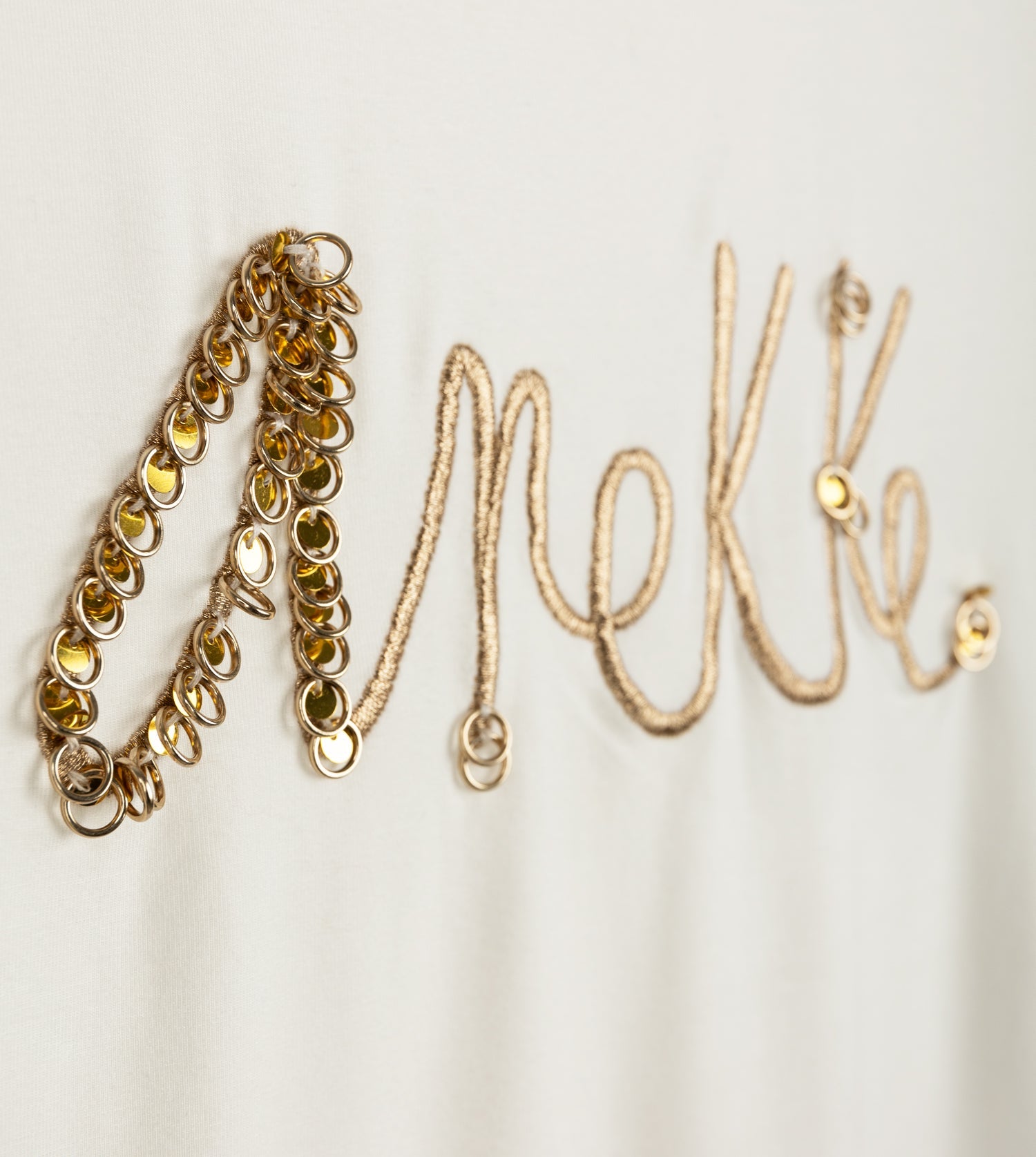 Camiseta manga corta blanca con logo