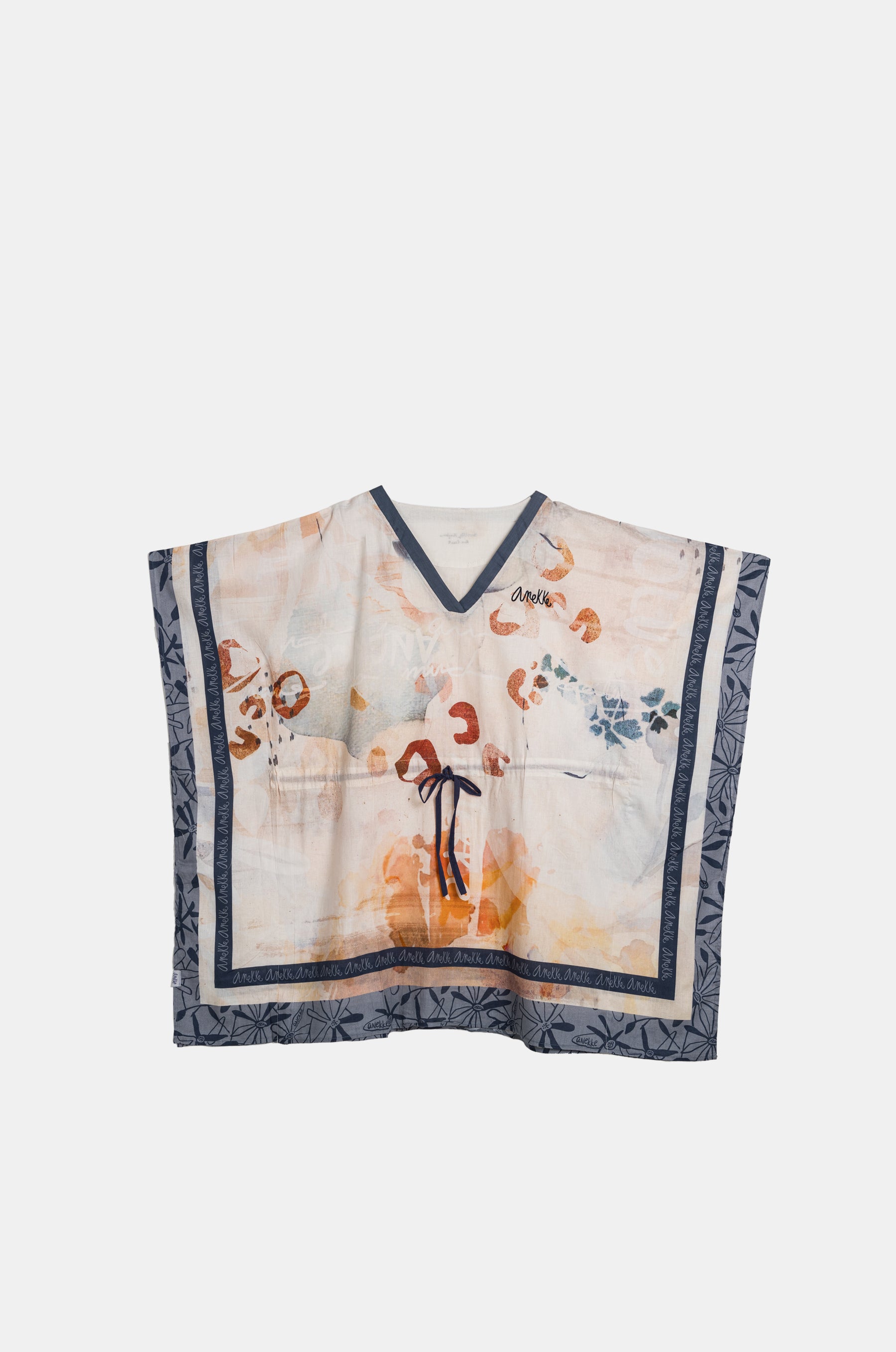 Caftán estampado