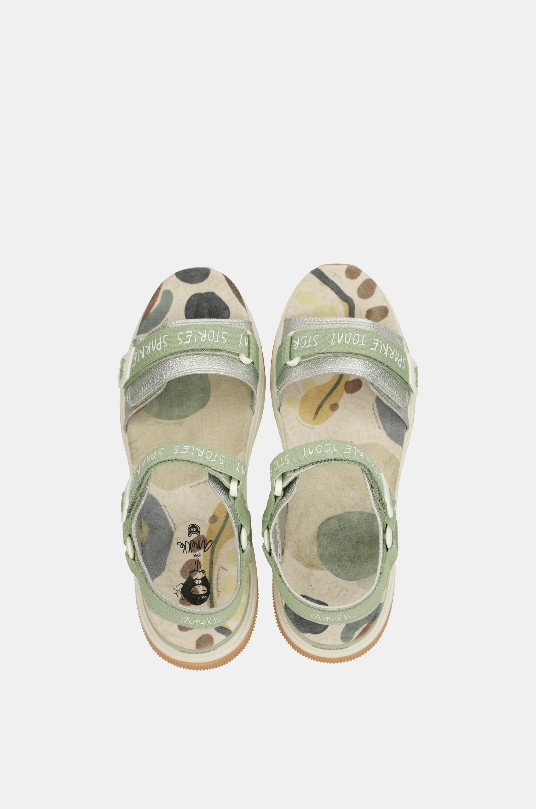 Sandalias deportivas verde