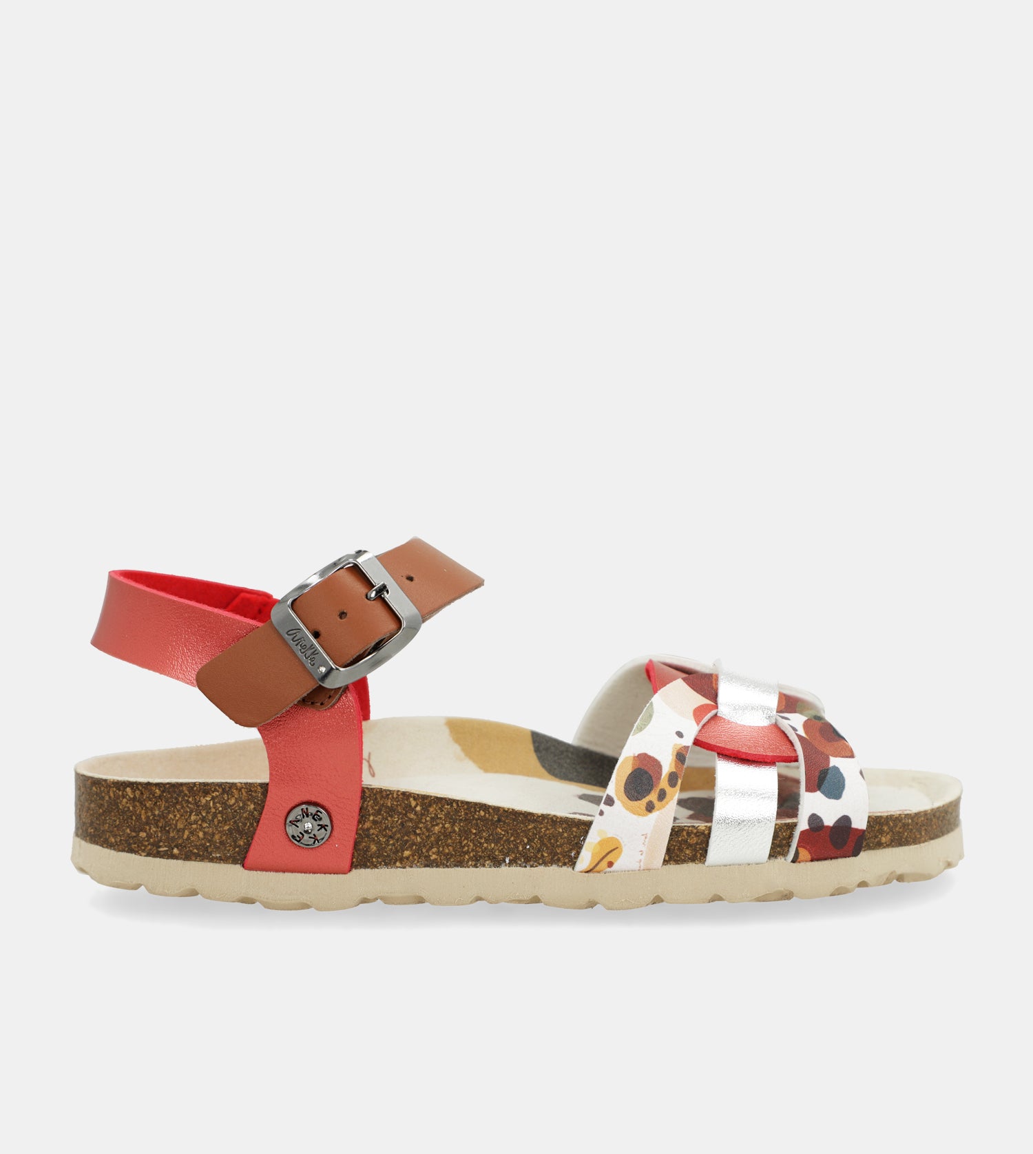 Sandalias tiras rojas Alma