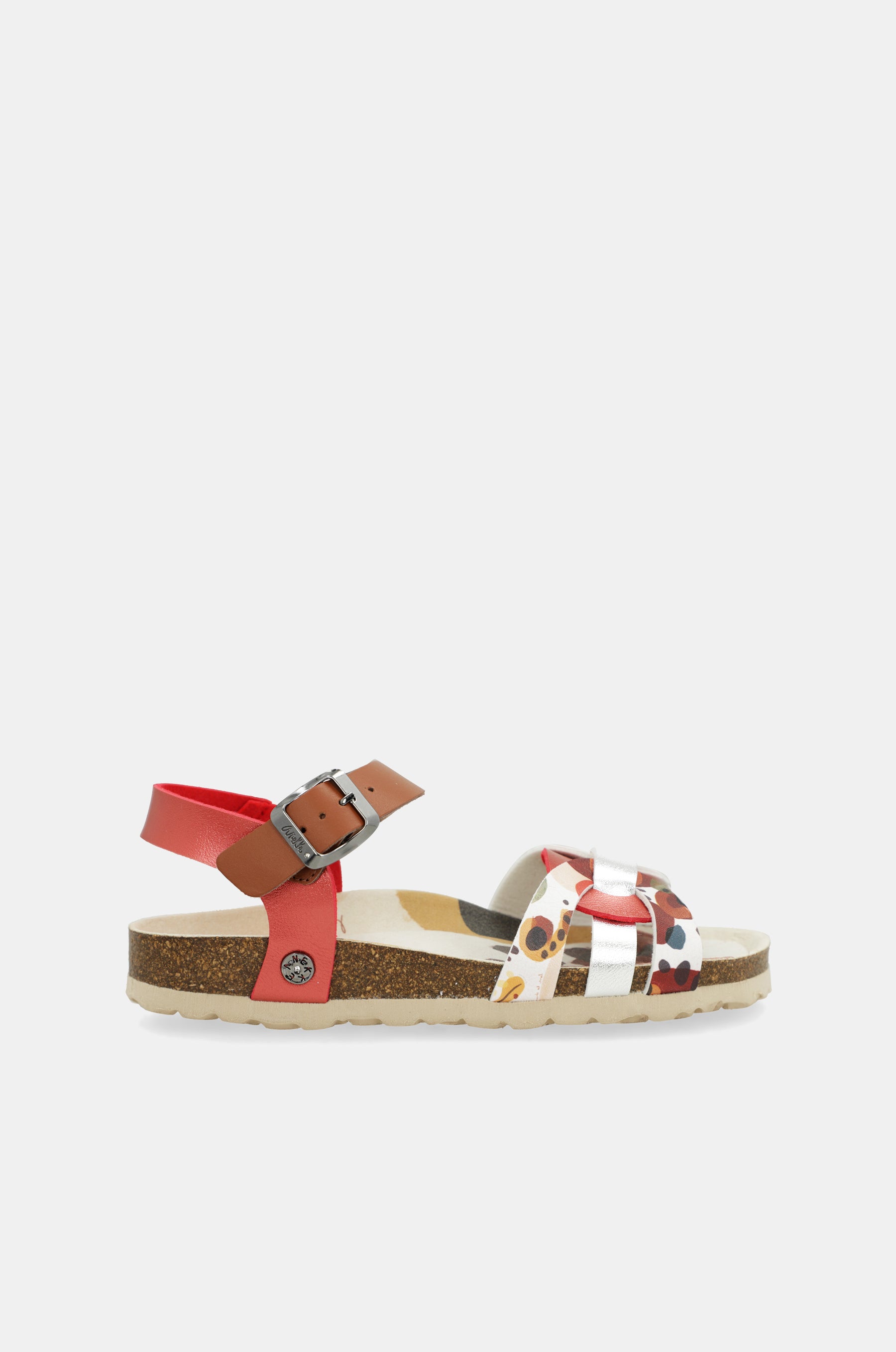 Sandalias tiras rojas Alma