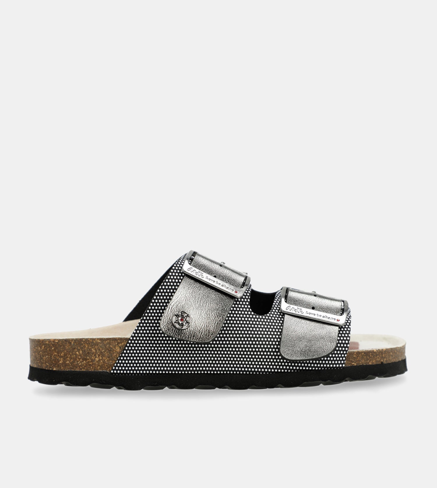 Sandalias bio negras Lunares