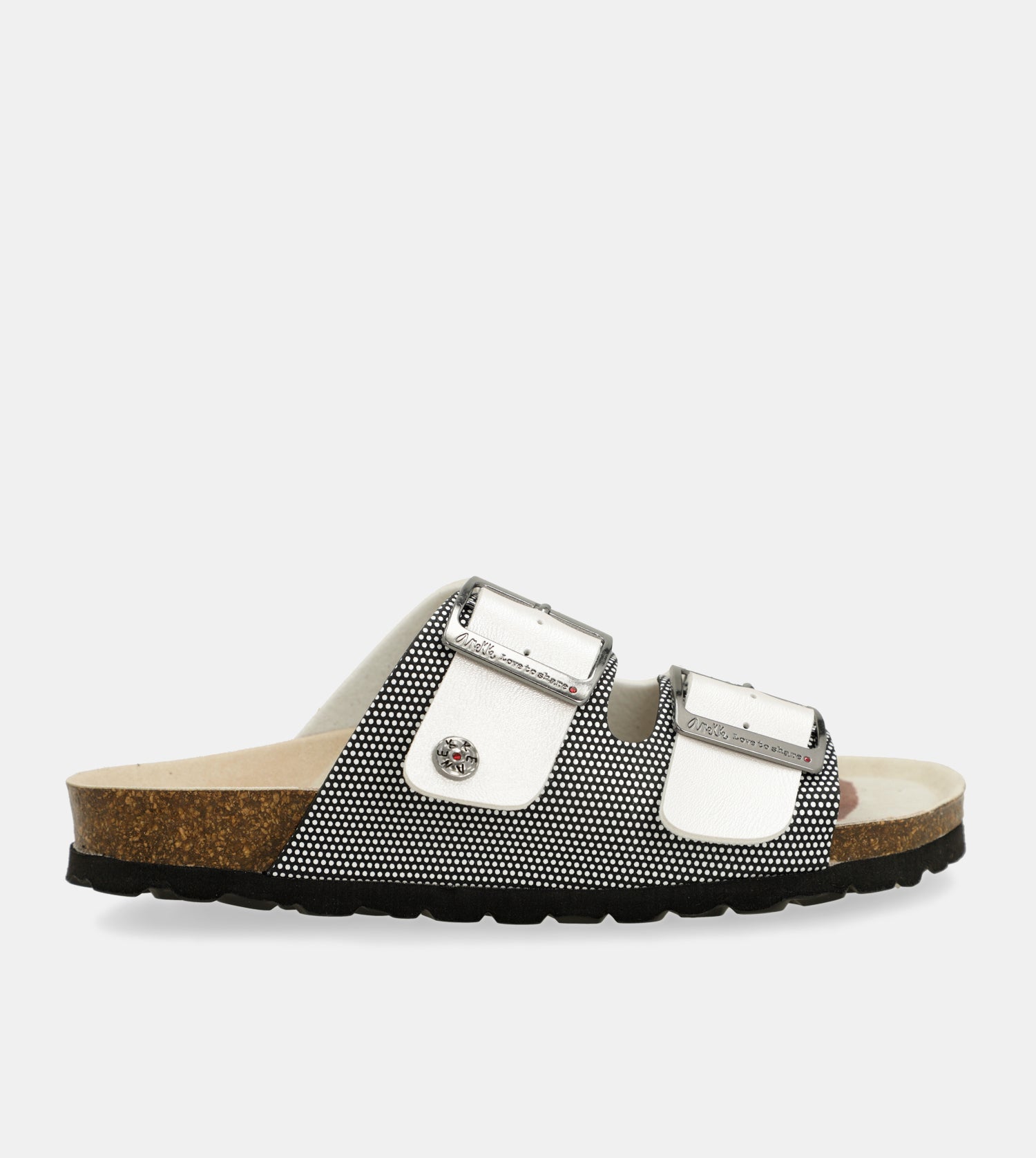 Sandalias bio blancas Lunares