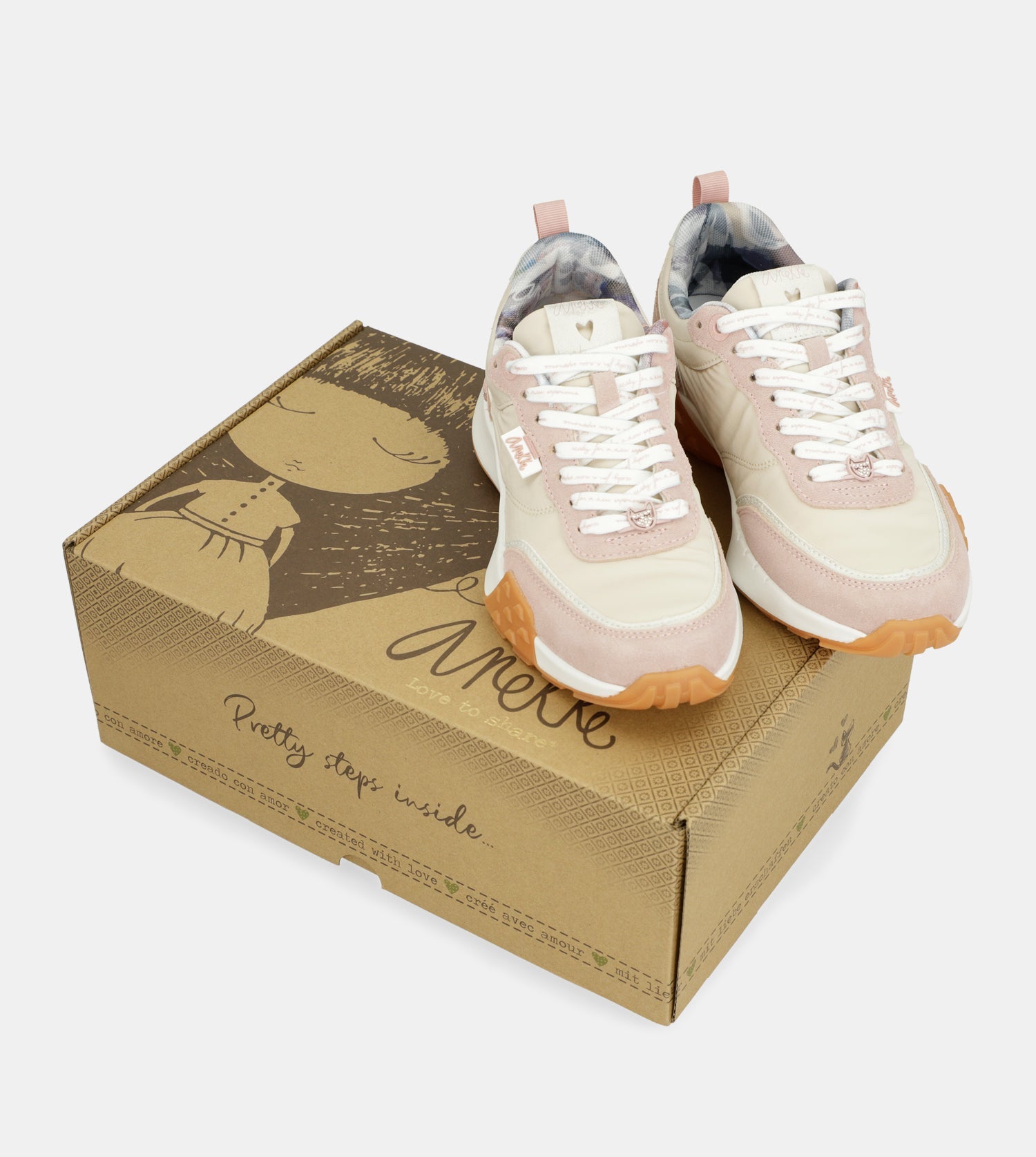 Deportivos retro rosa