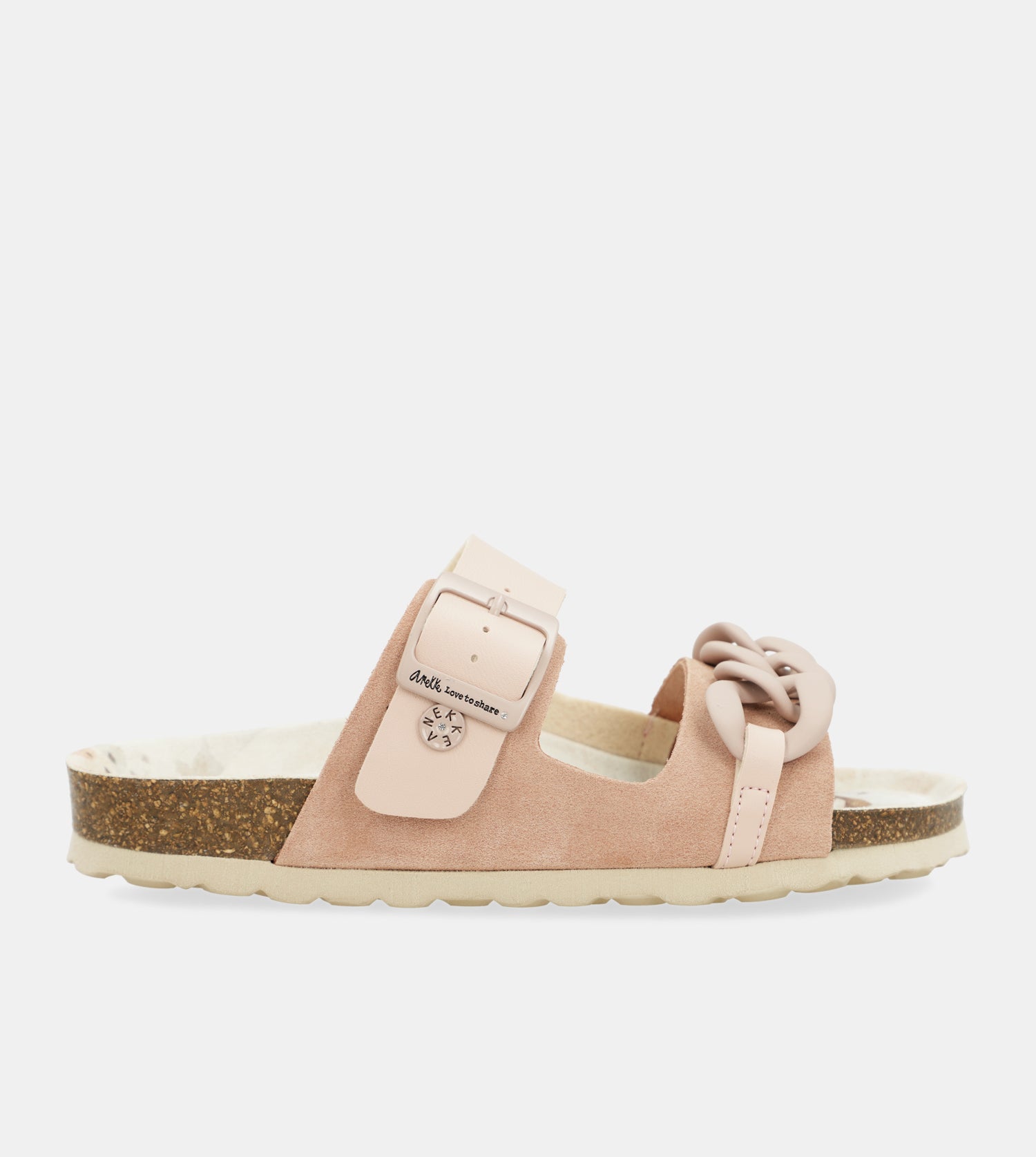 Sandalias bio eslabones rosa