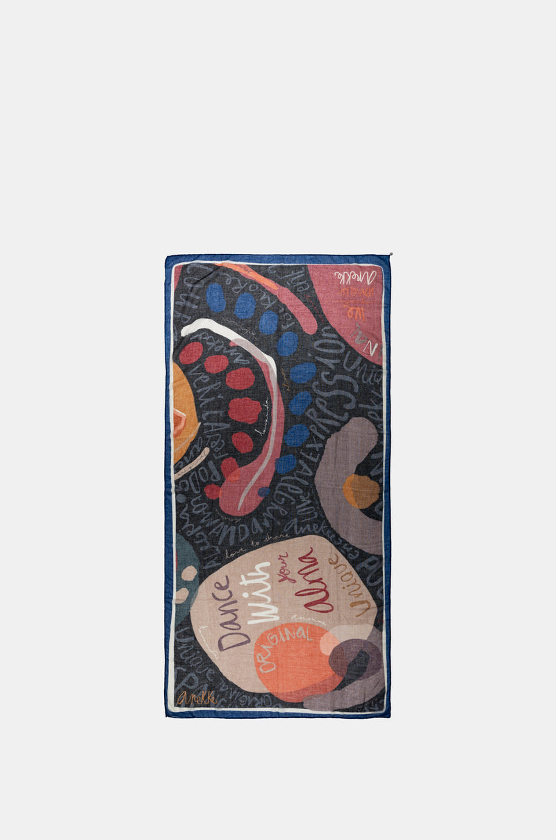 Pañuelo multicolor Alma