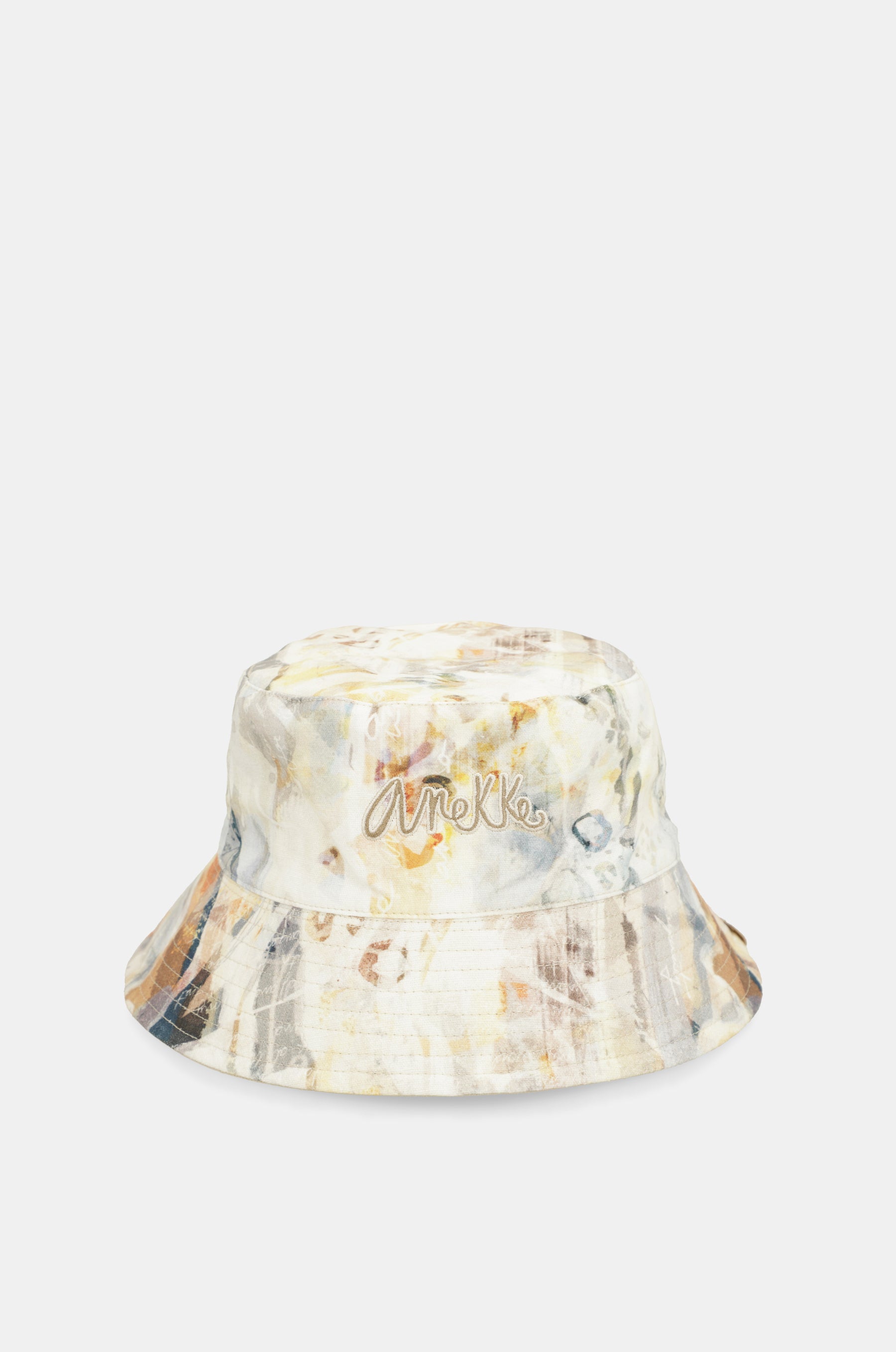 Gorro pescador reversible beige