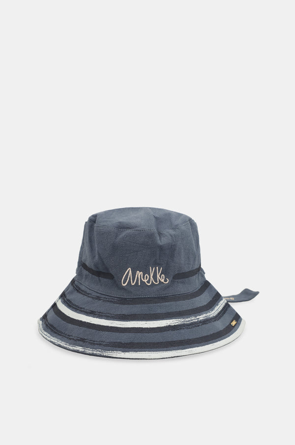 Gorro pescador azul