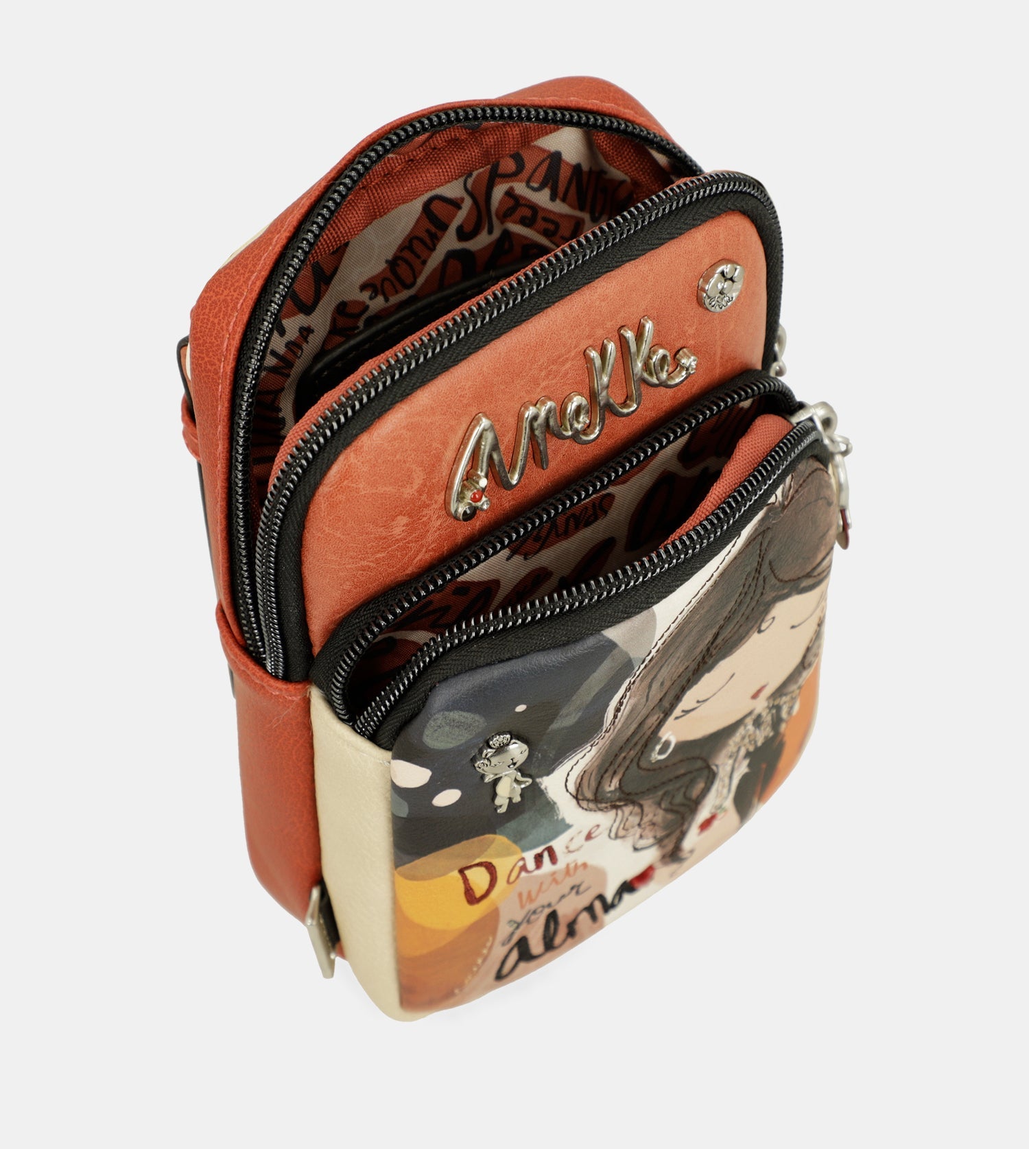 Bandolera Mini con bolsillo Alma