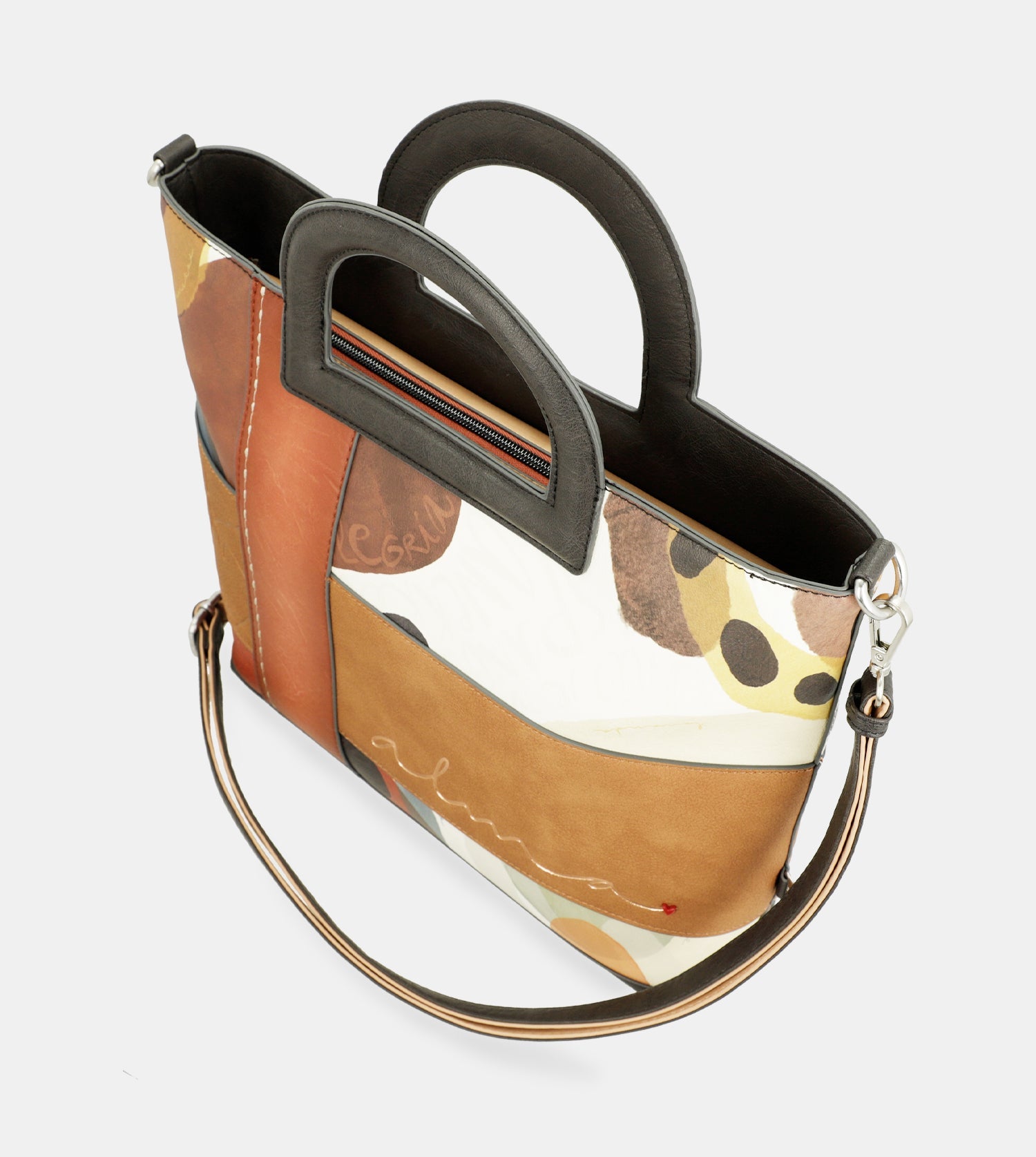 Bolso de mano con bandolera Alegría