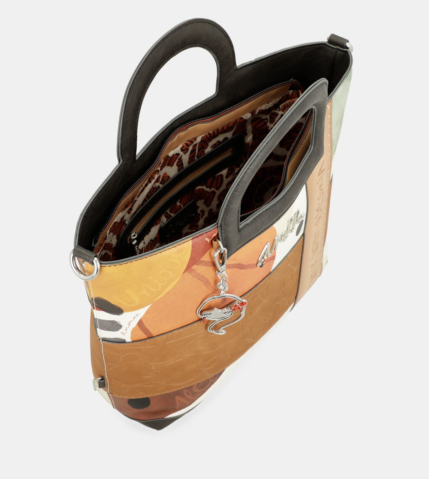 Bolso de mano con bandolera Alegría