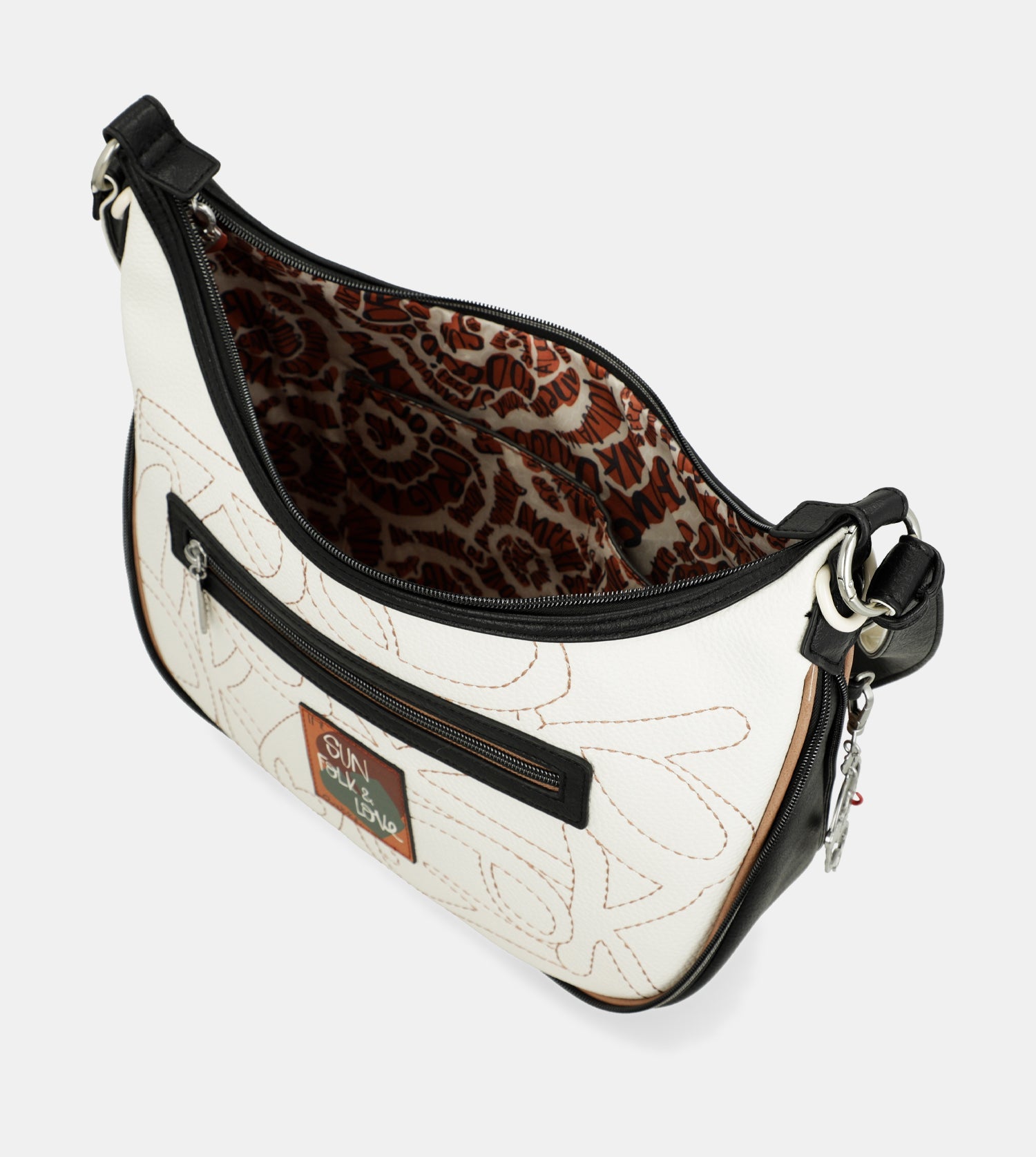 Bolso de hombro Lunares