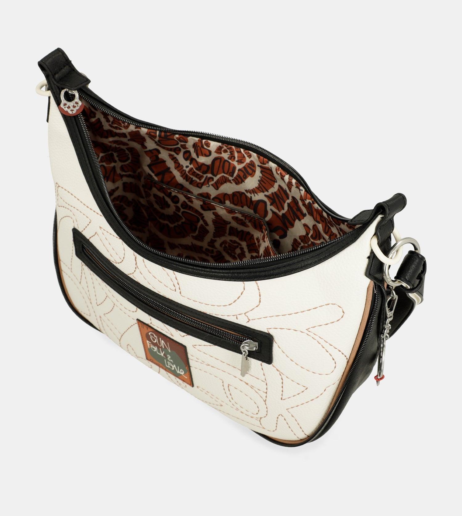 Bolso de hombro Lunares