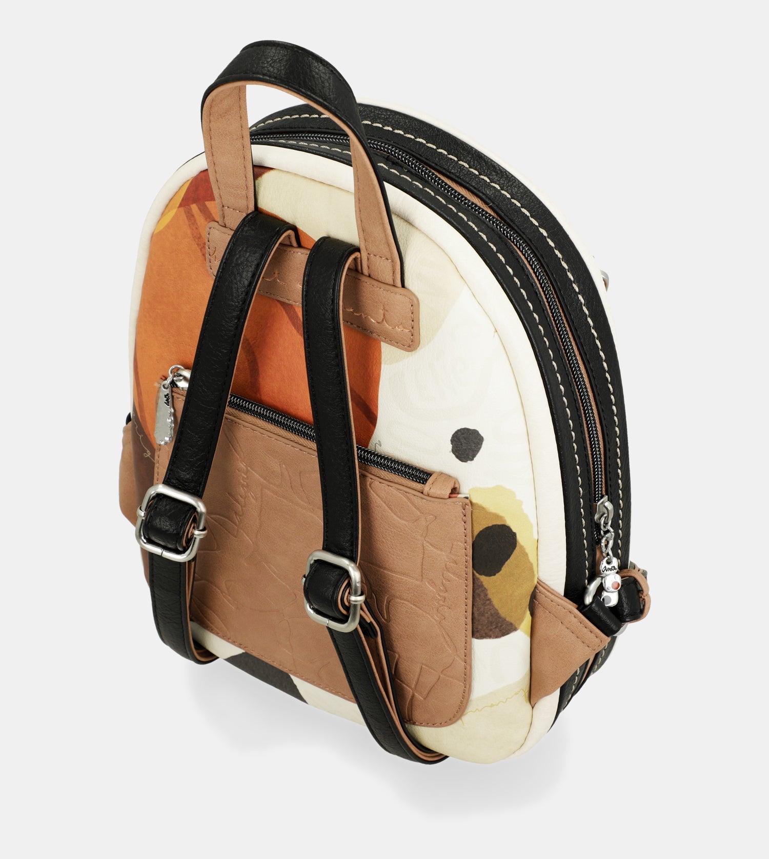 Mochila de paseo mediana Lunares