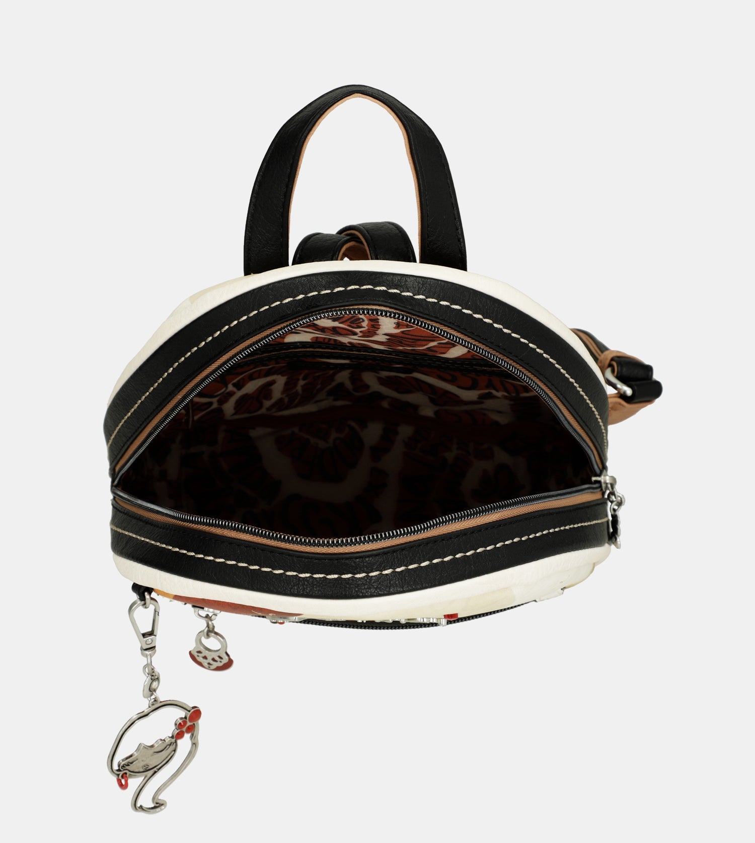 Mochila de paseo mediana Lunares