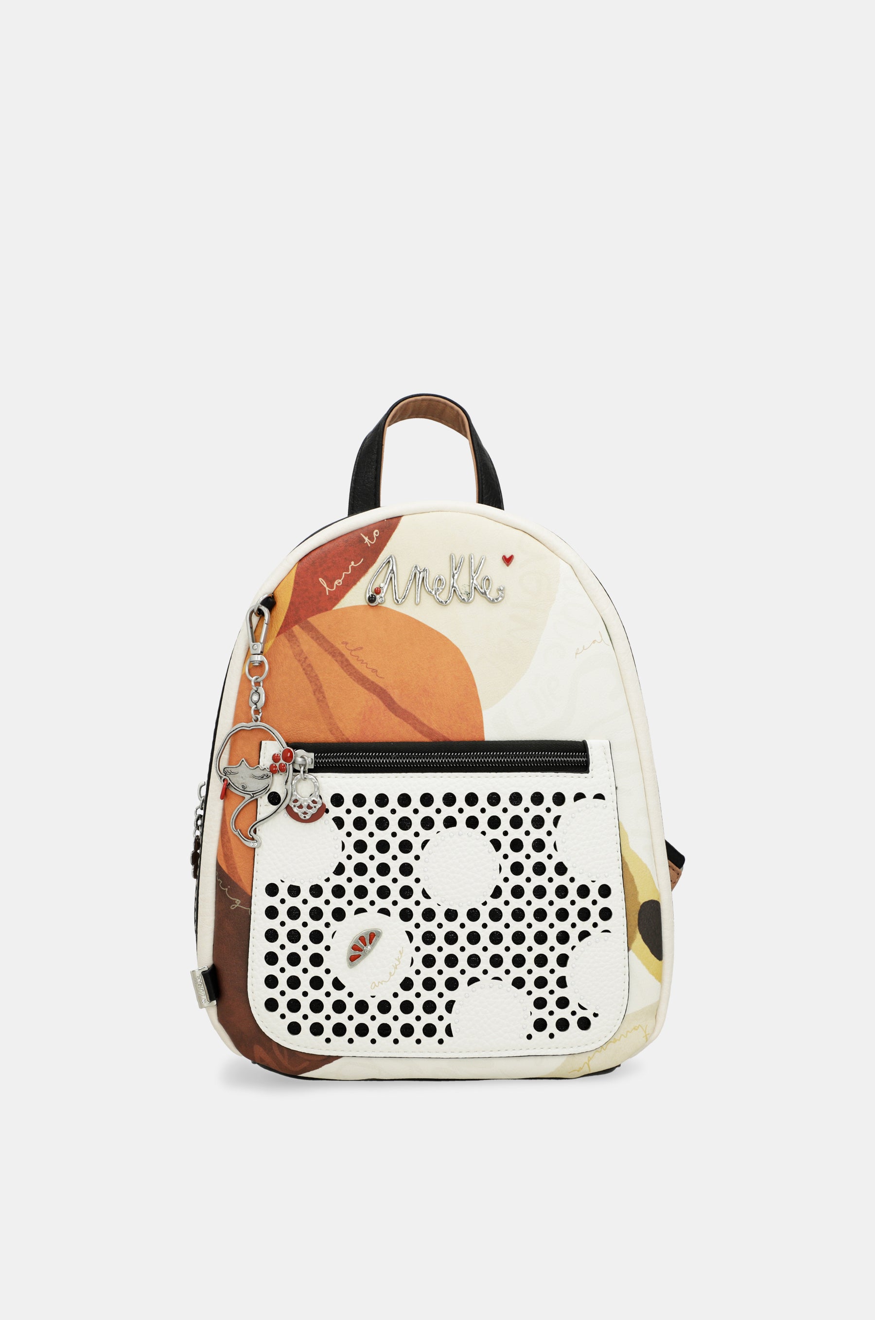 Mochila de paseo mediana Lunares