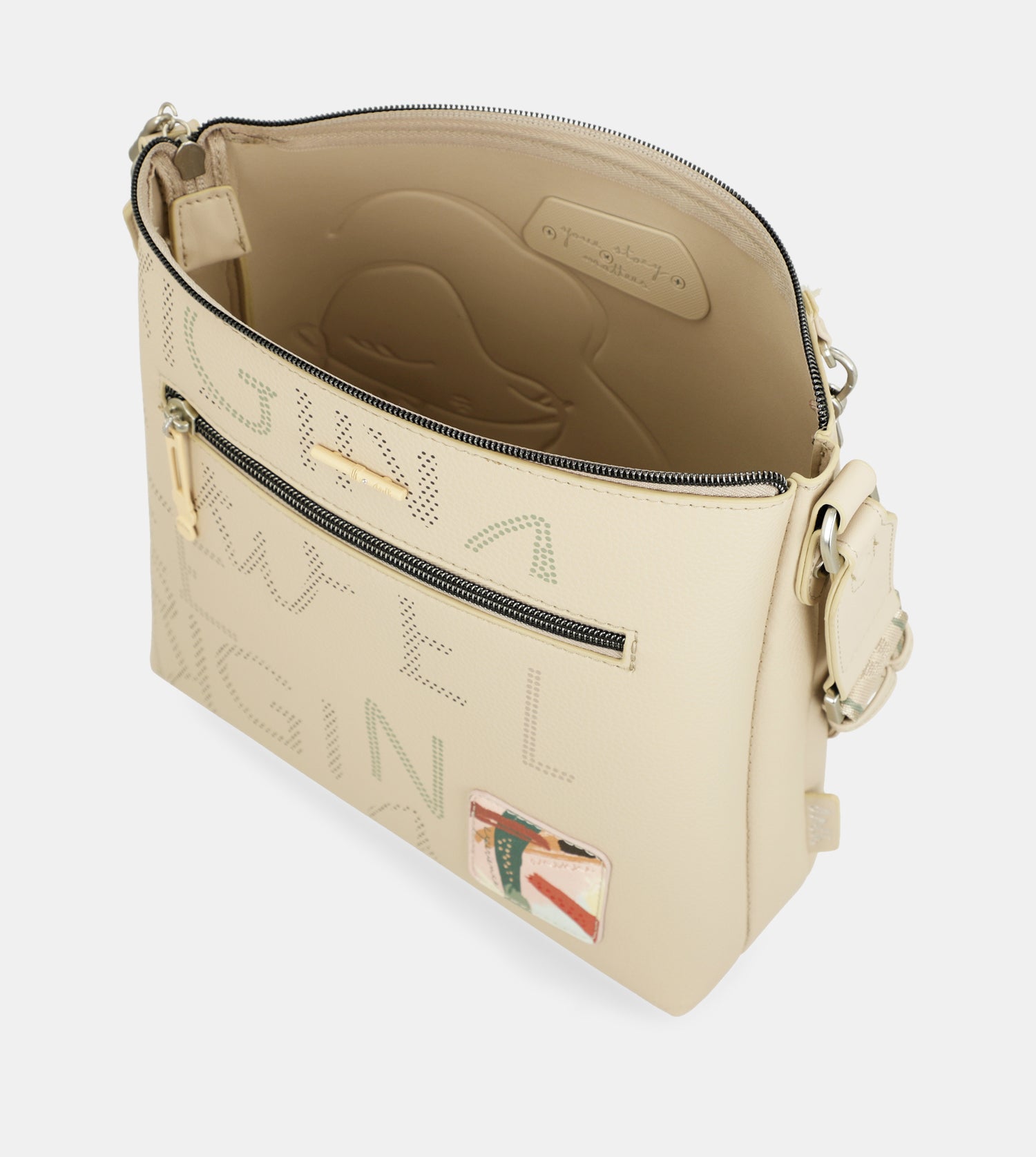 Bandolera con bolsillo frontal Original